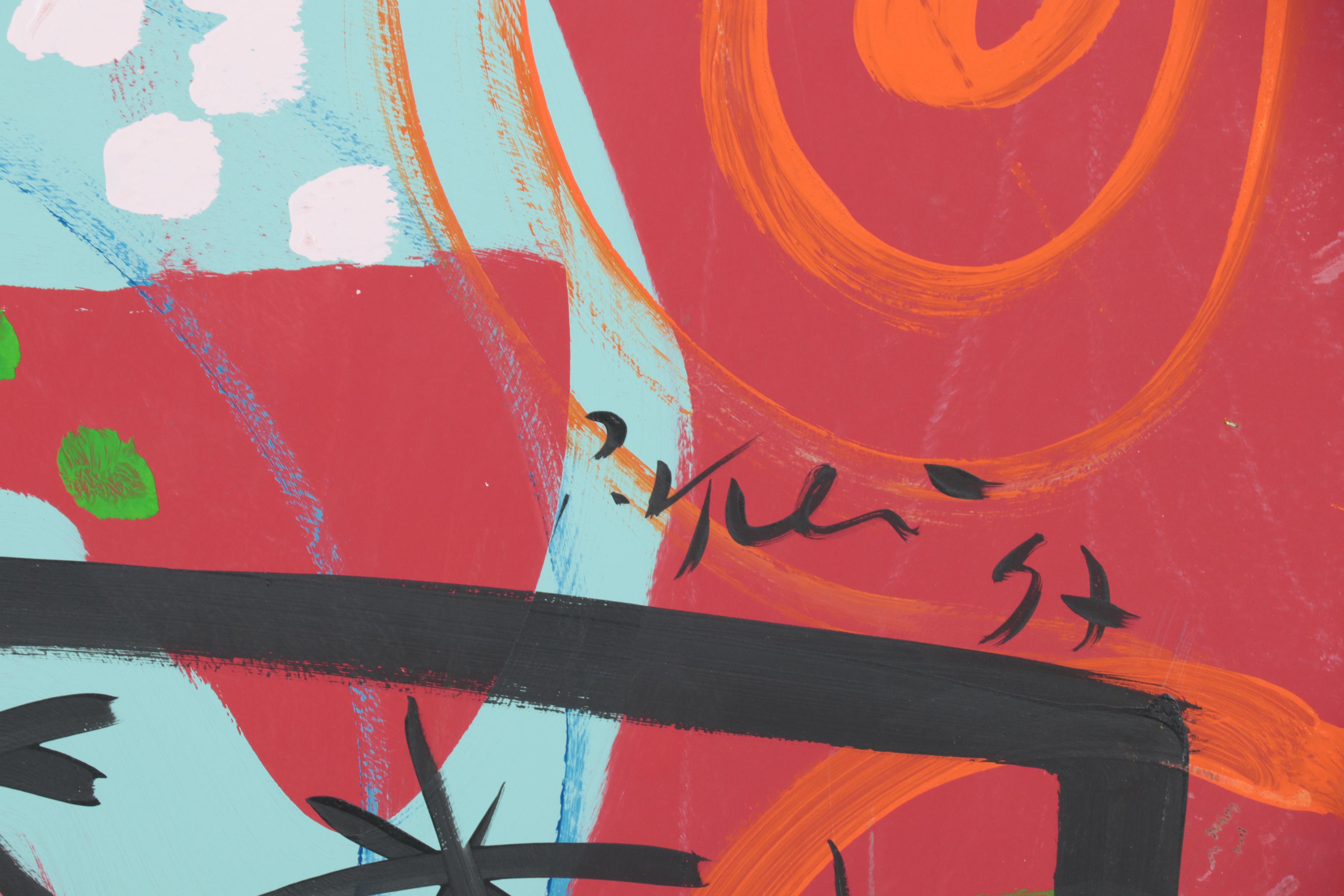 Peter Keil Large-Scale Abstract Acrylic Painting