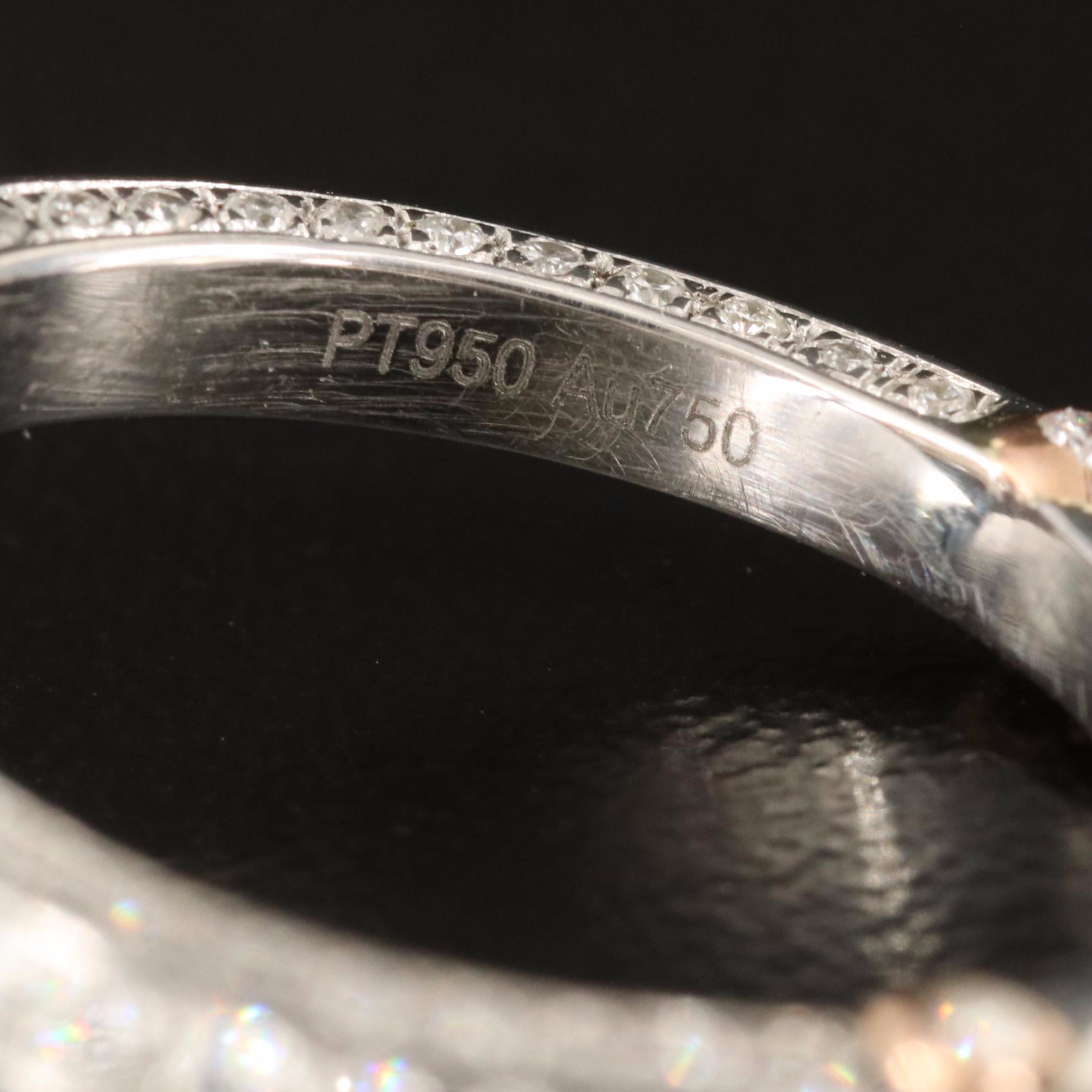 Platinum and 18K Rose Gold 11.38 CTW Diamond Ring with GIA Report