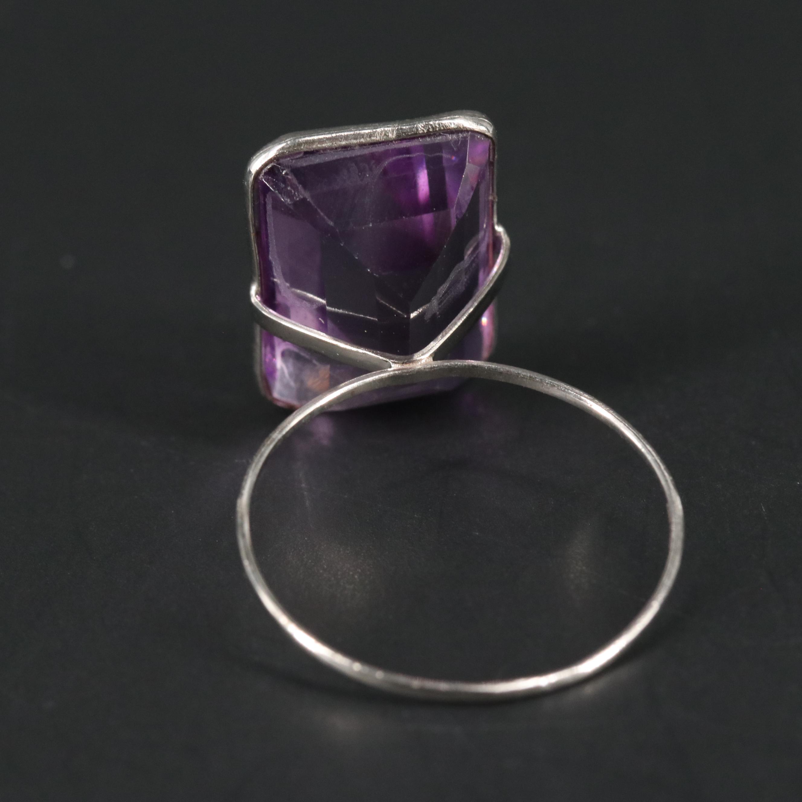 10K Amethyst Ring