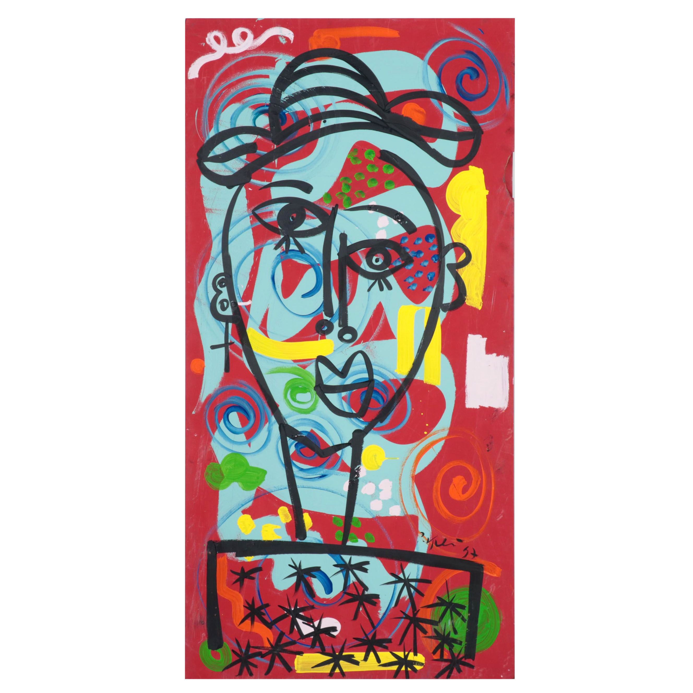 Peter Keil Large-Scale Abstract Acrylic Painting