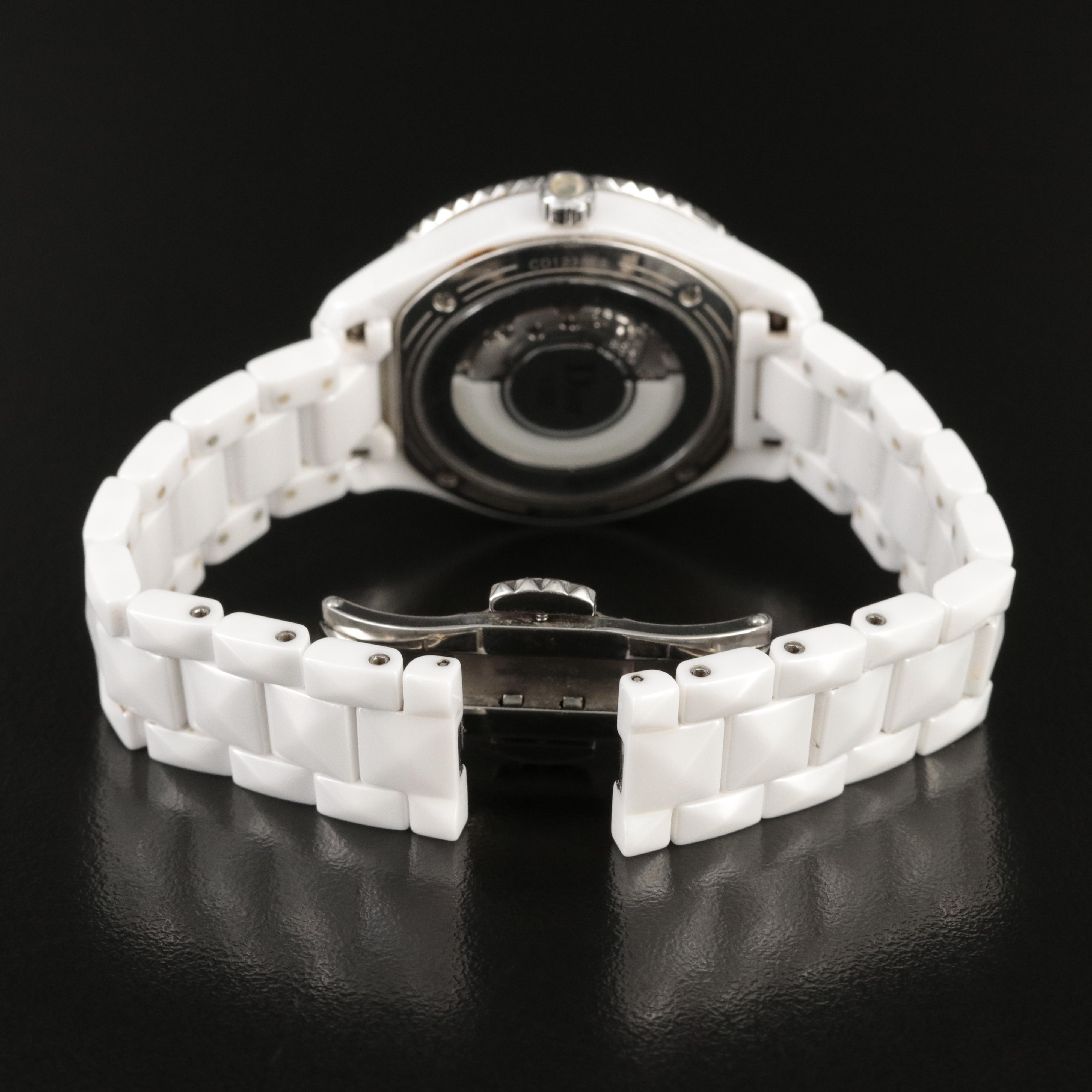 Christian Dior Ceramic and Diamond Watch