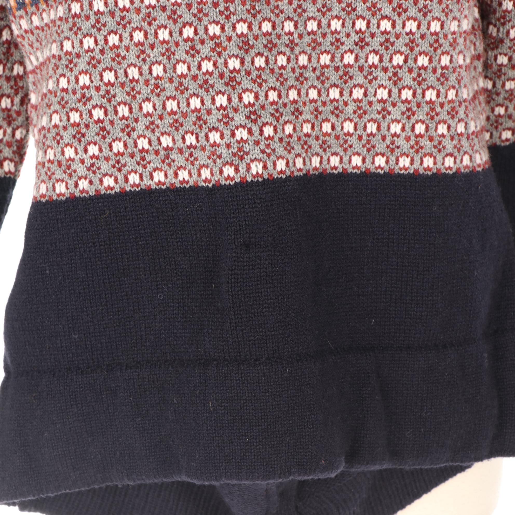 Beaded Knit Backless Sweater