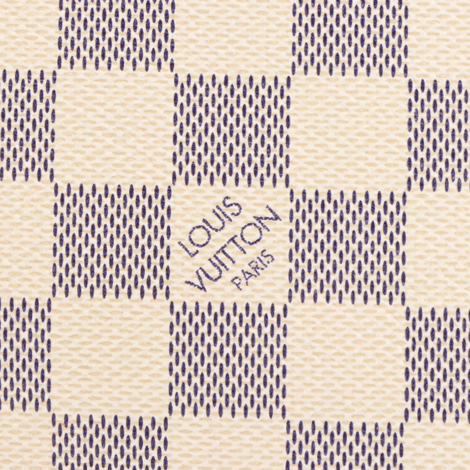 Louis Vuitton Totally MM Tote in Damier Azure Canvas