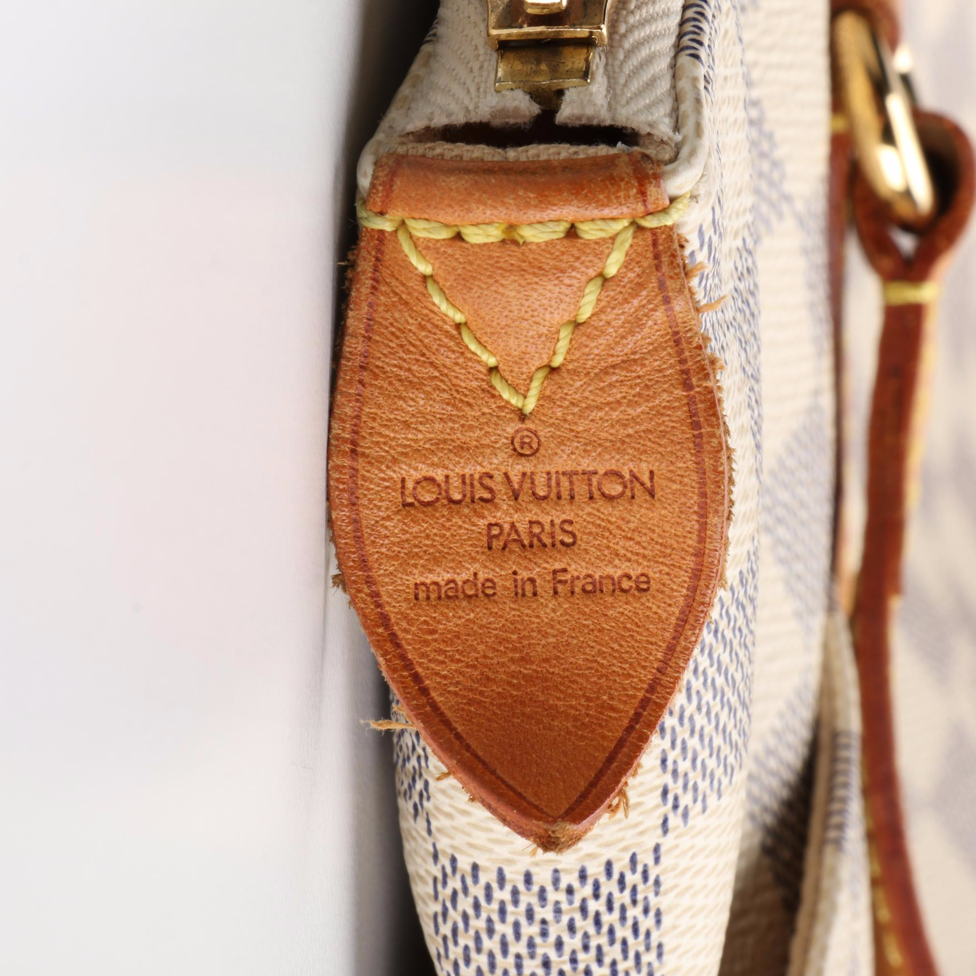 Louis Vuitton Totally MM Tote in Damier Azure Canvas