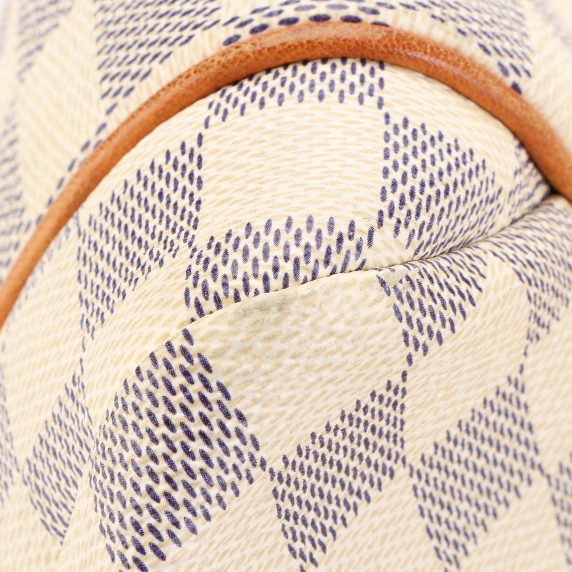 Louis Vuitton Totally MM Tote in Damier Azure Canvas