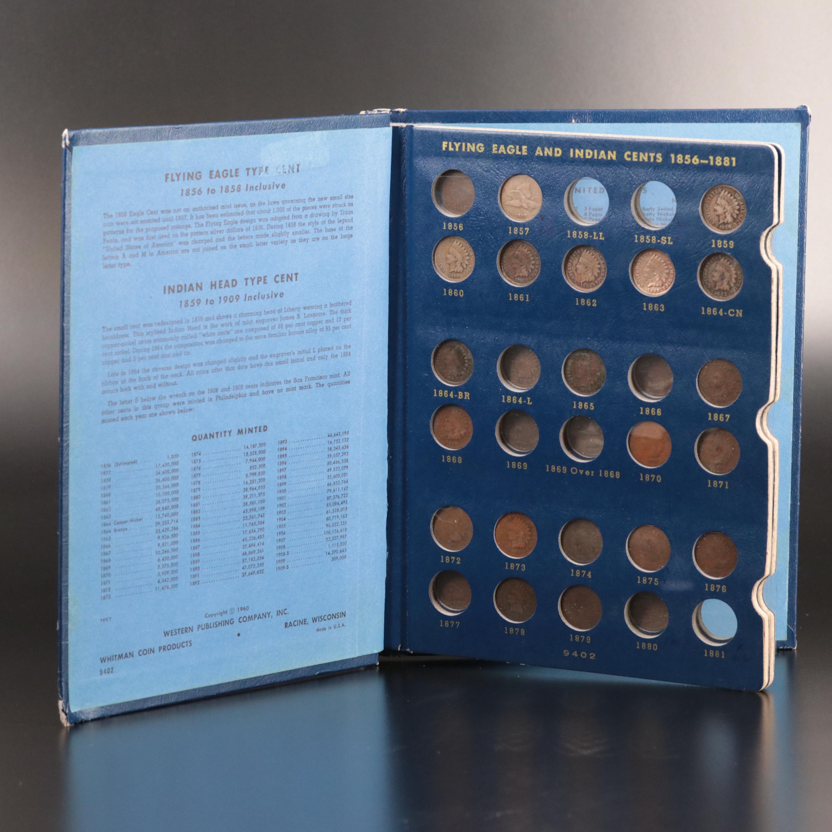 Whitman Album of Indian Head Cents