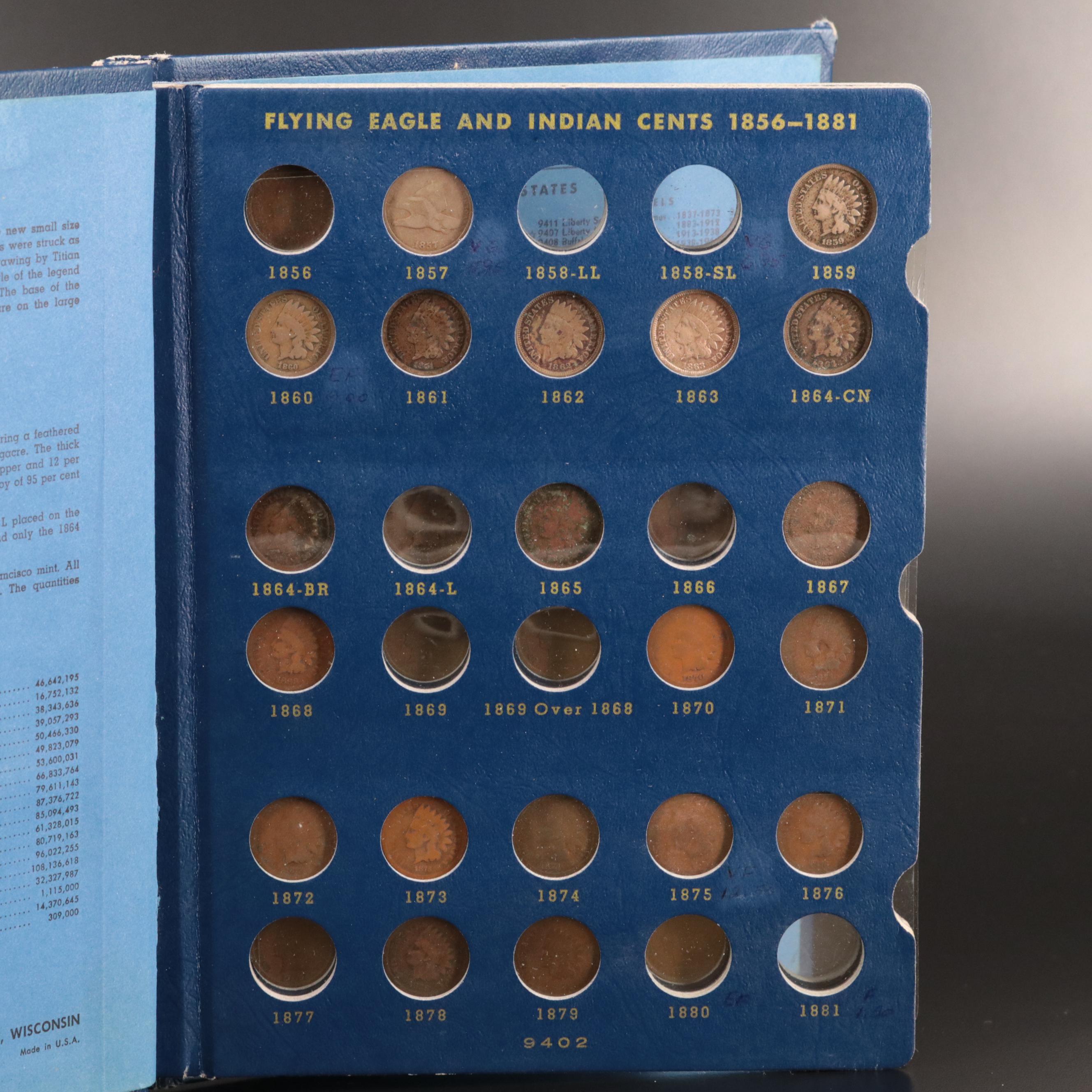 Whitman Album of Indian Head Cents