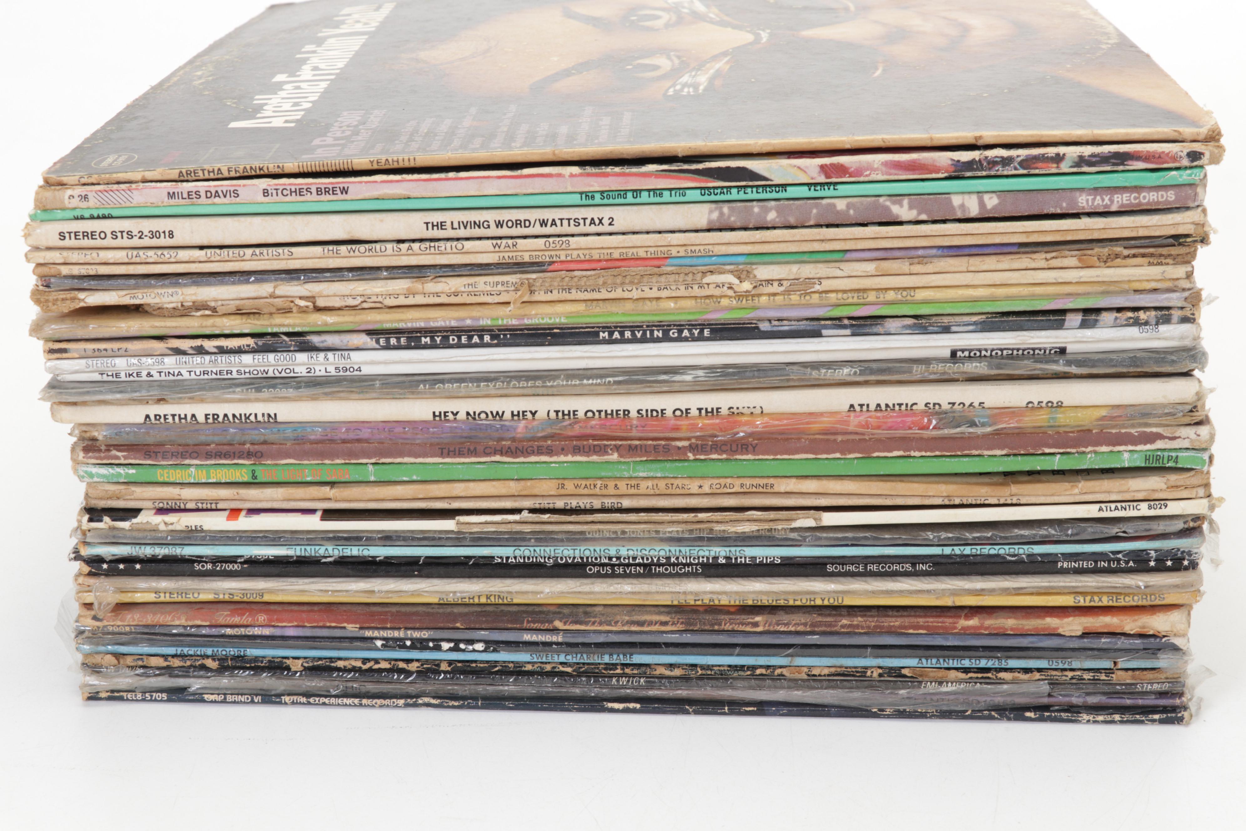 Miles Davis, Aretha Franklin, Marvin Gaye and More Vinyl Records