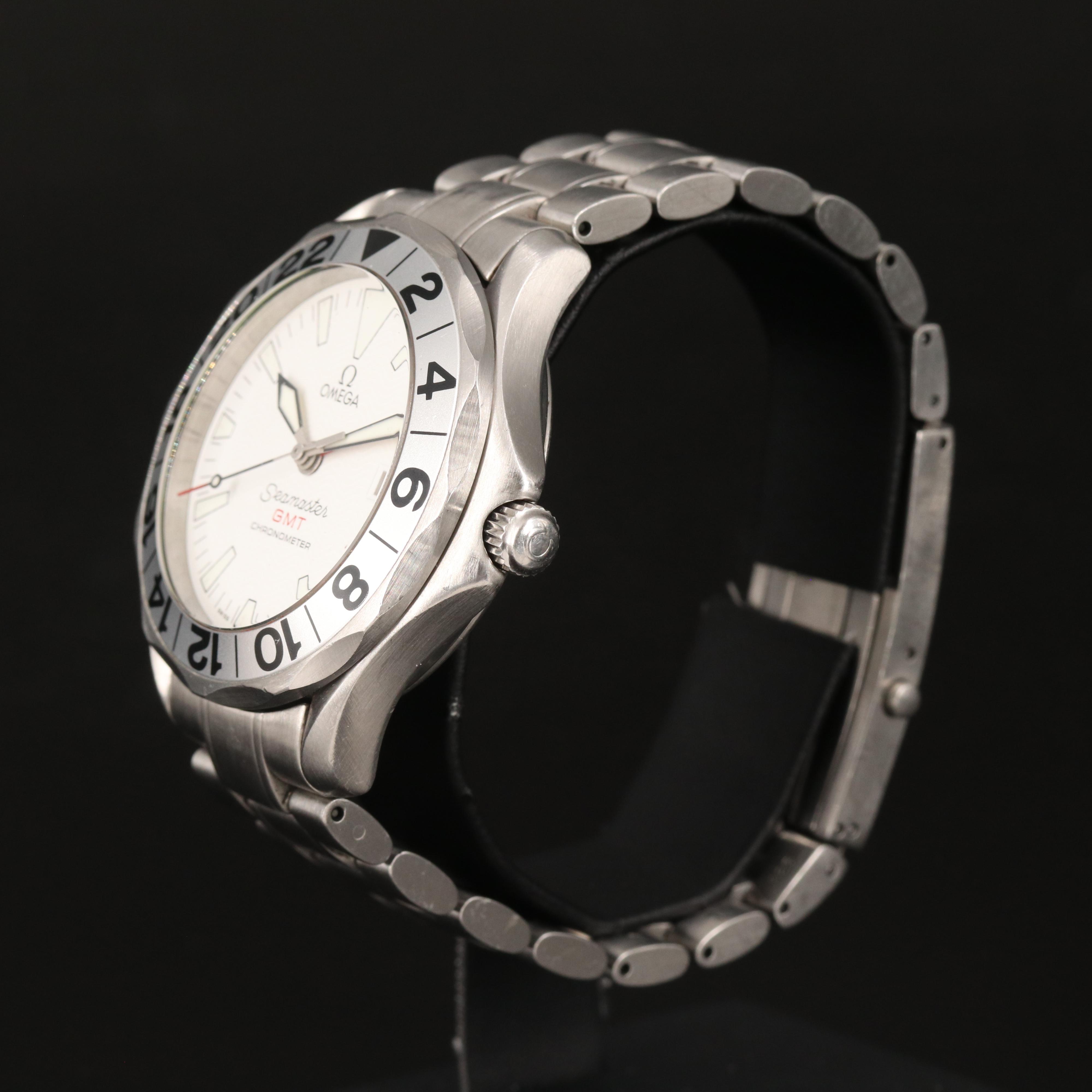 2006 Omega Seamaster GMT Stainless Steel Watch