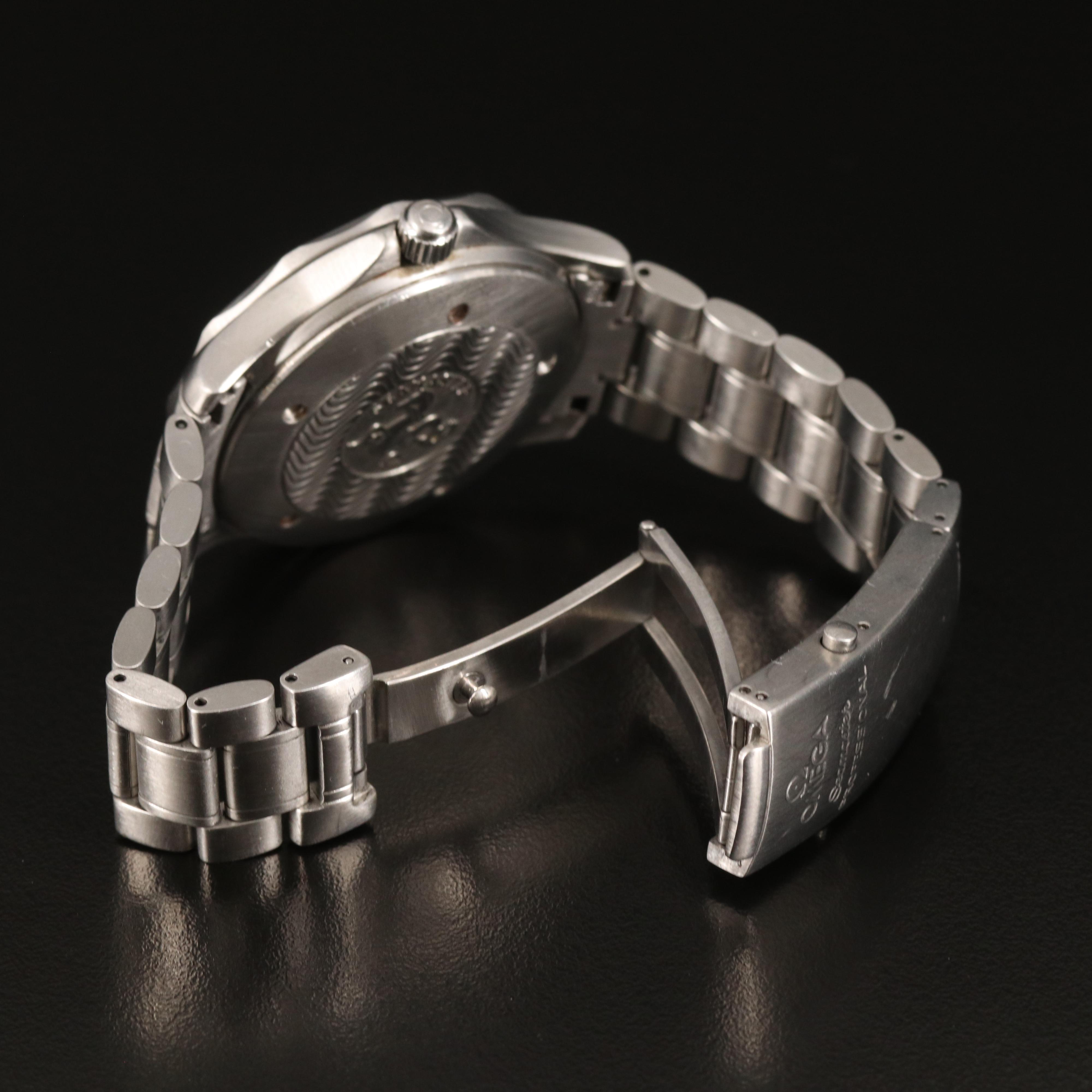 2006 Omega Seamaster GMT Stainless Steel Watch