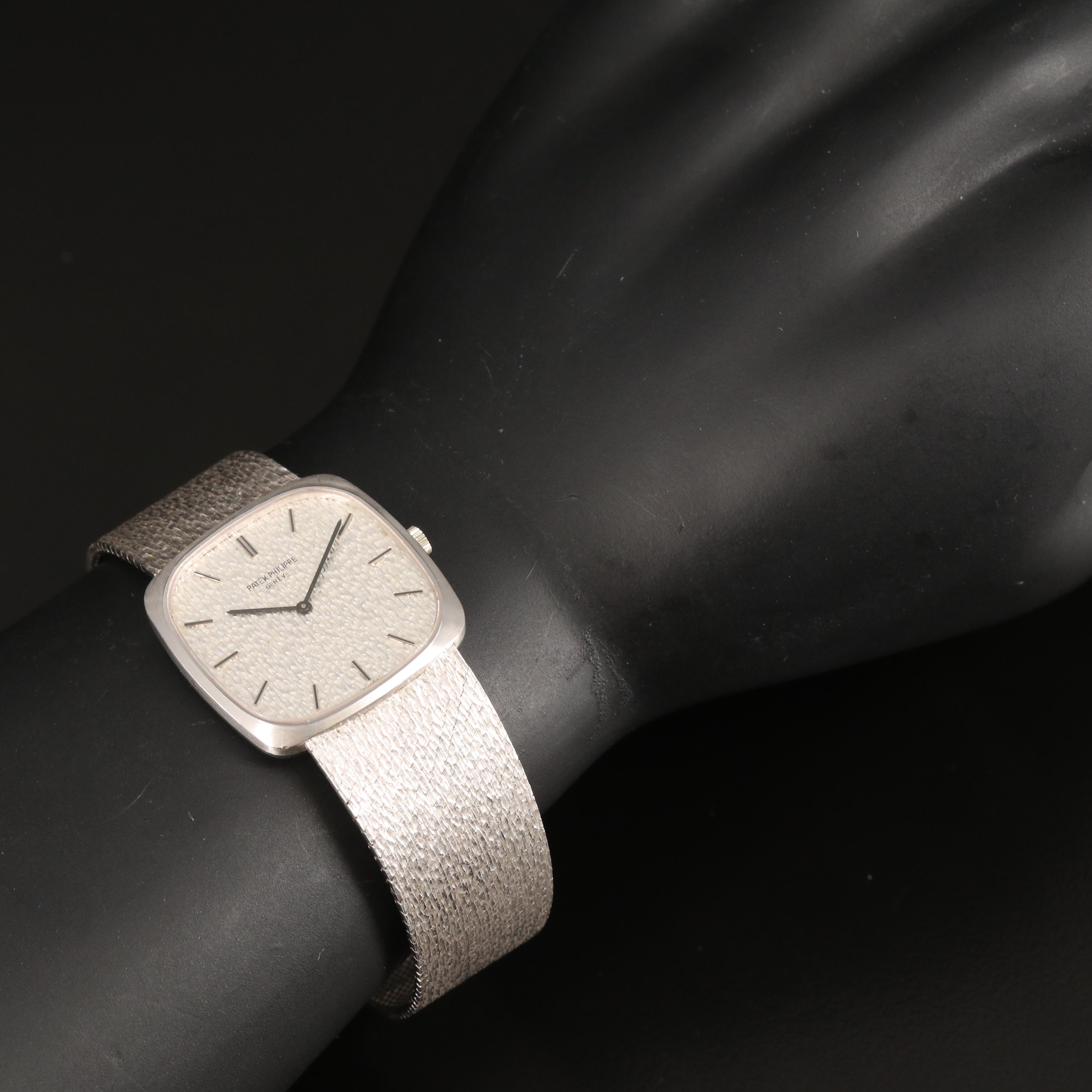 18K Patek Philippe Ellipse Stem Wind Watch