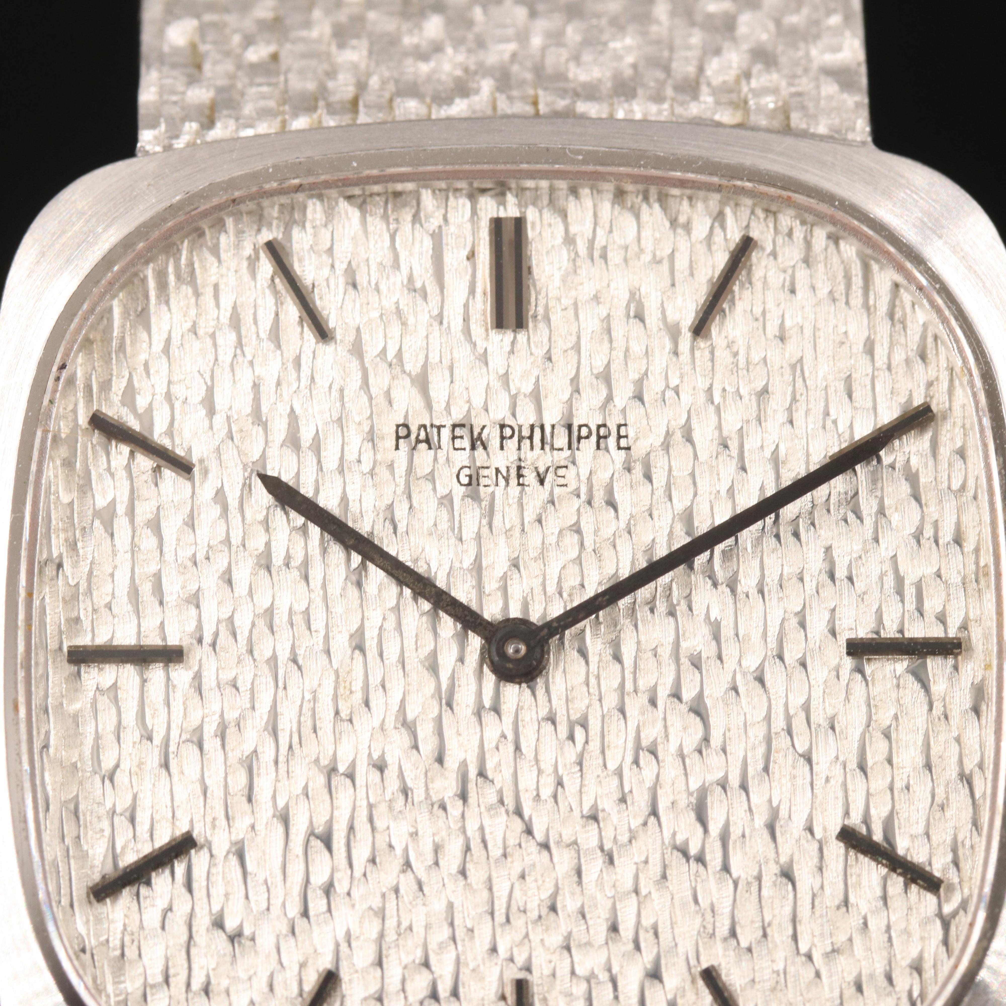 18K Patek Philippe Ellipse Stem Wind Watch