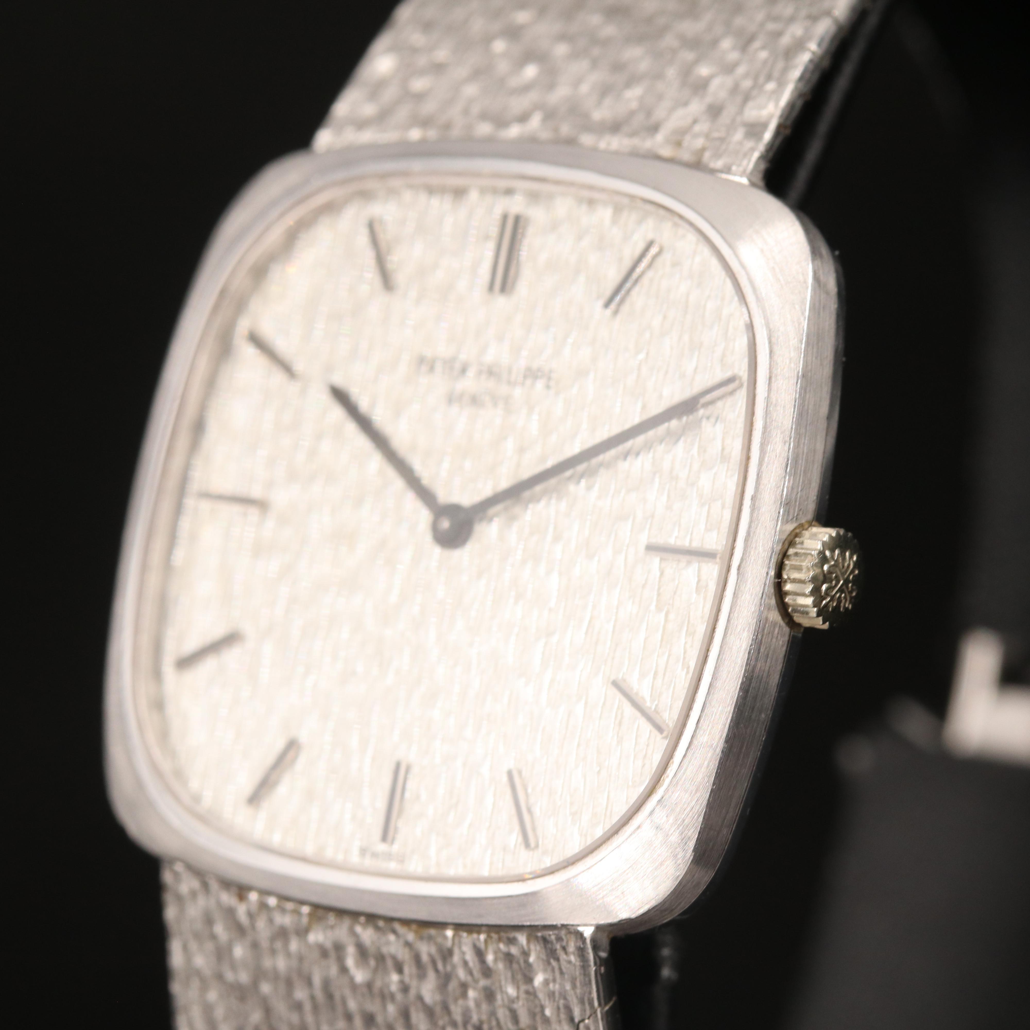 18K Patek Philippe Ellipse Stem Wind Watch