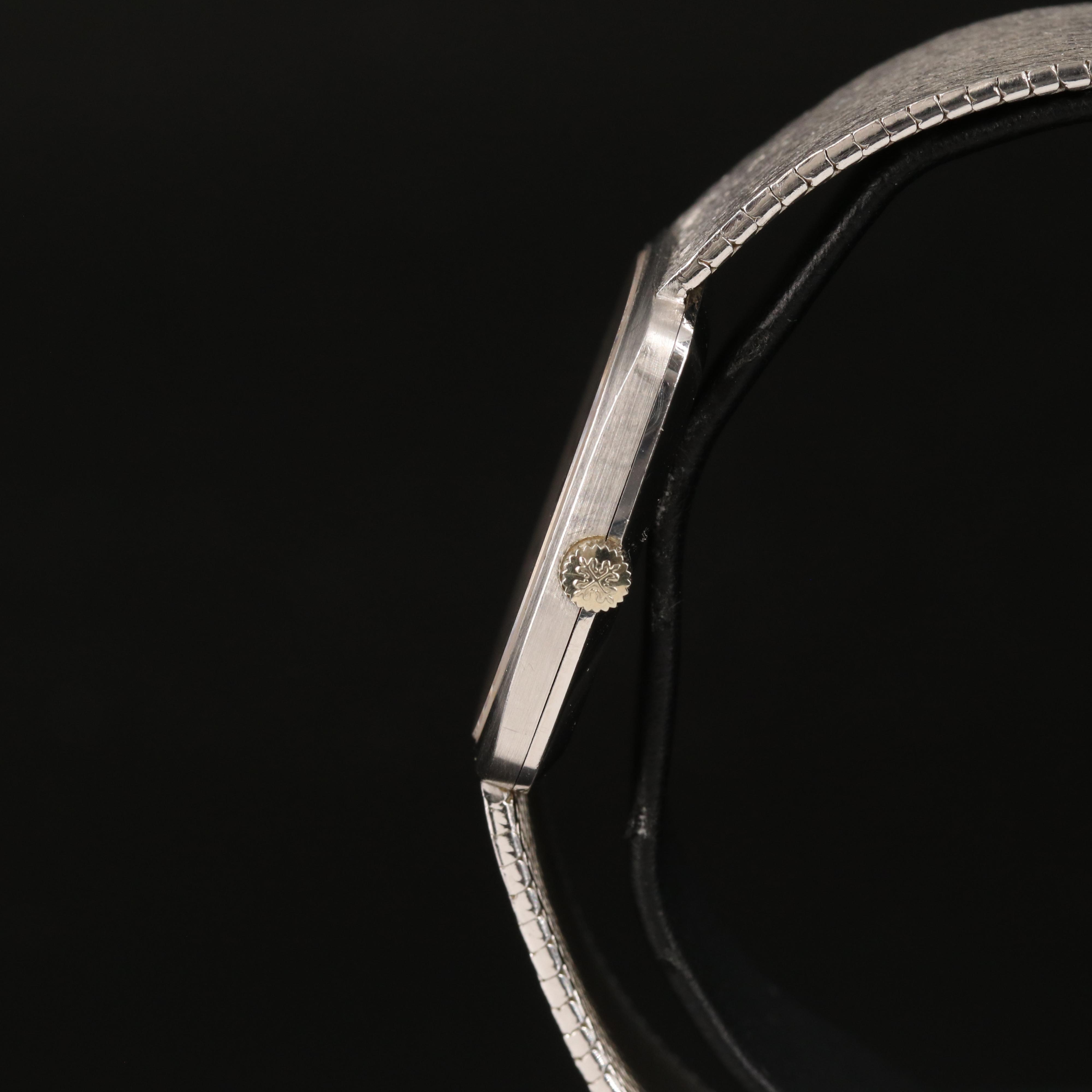 18K Patek Philippe Ellipse Stem Wind Watch