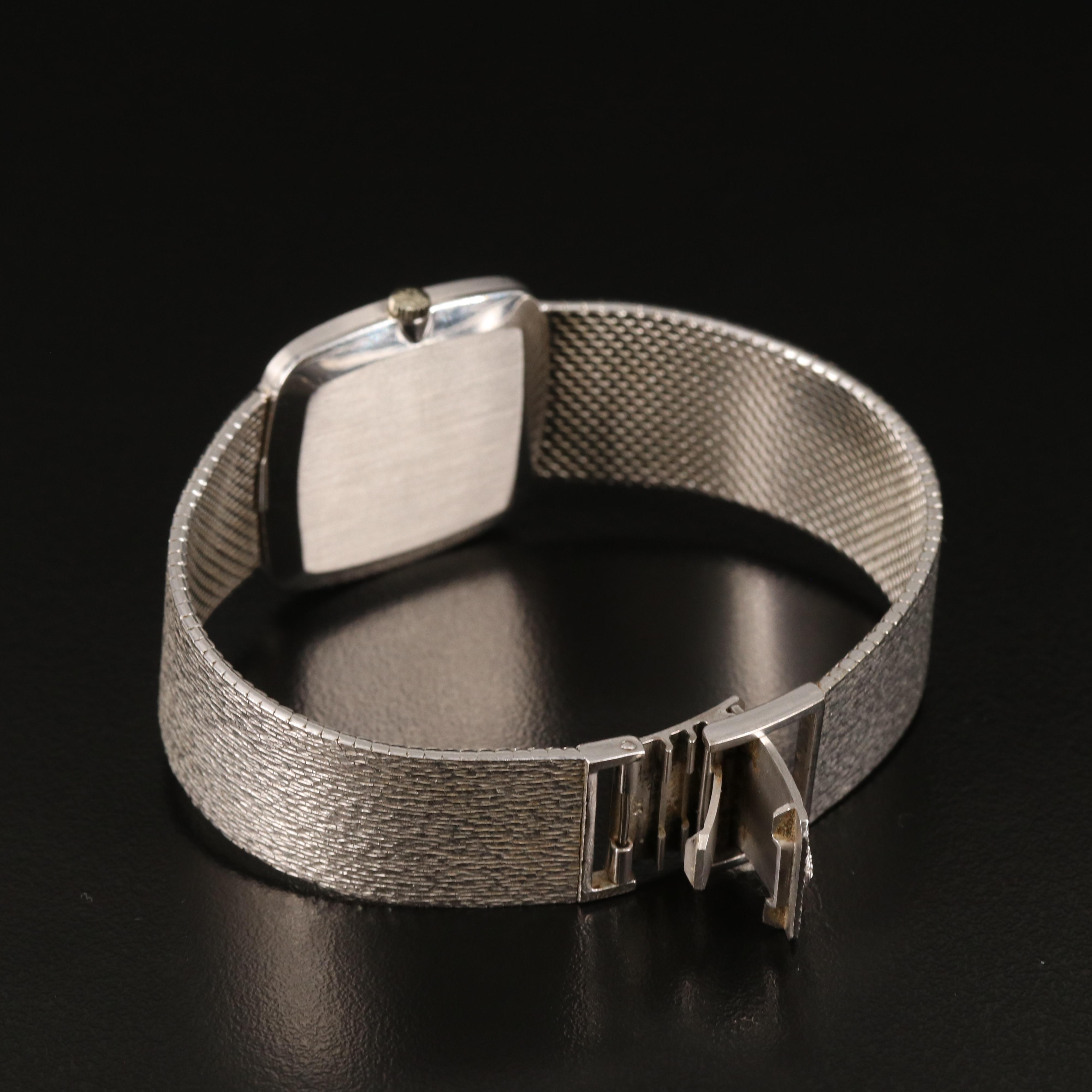 18K Patek Philippe Ellipse Stem Wind Watch