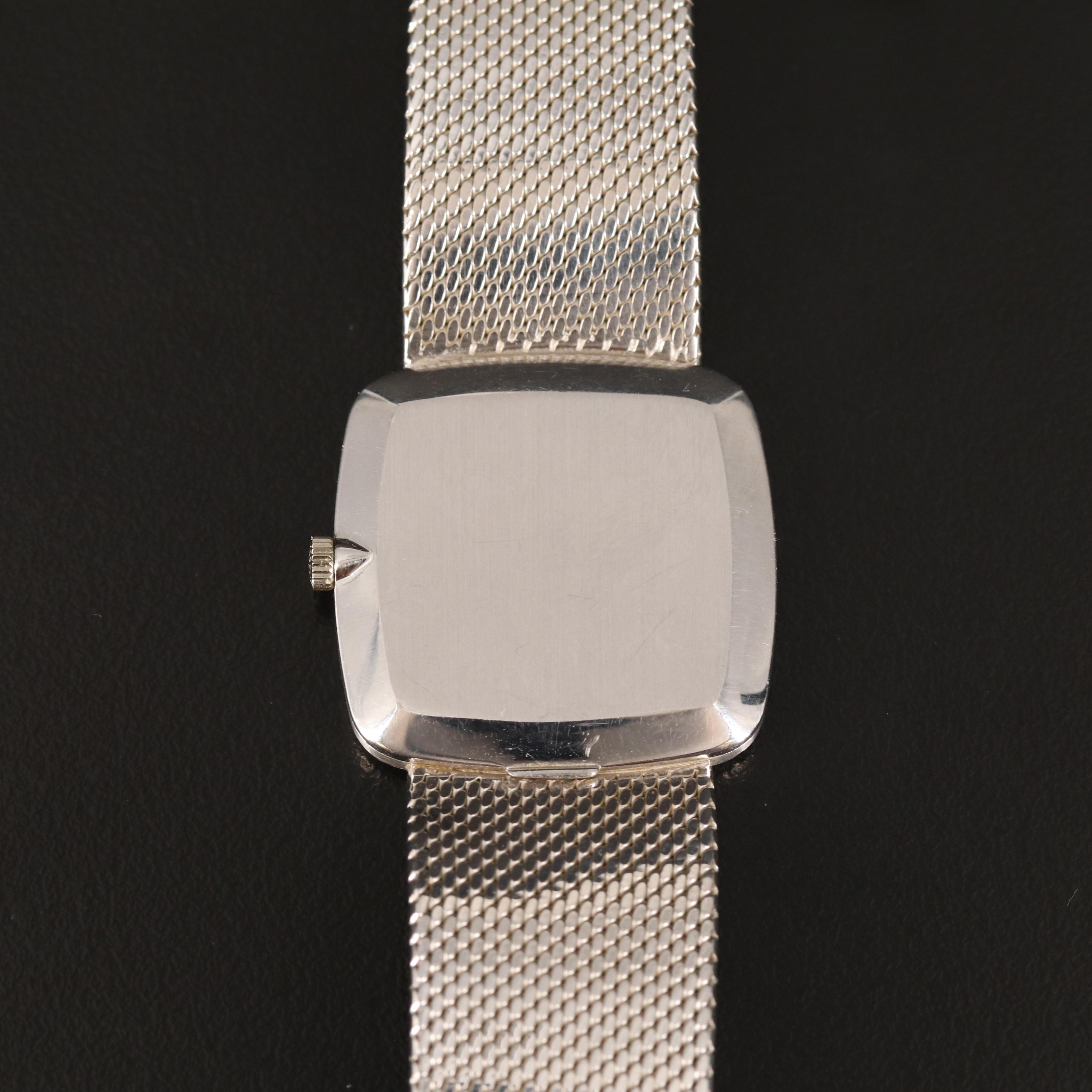 18K Patek Philippe Ellipse Stem Wind Watch