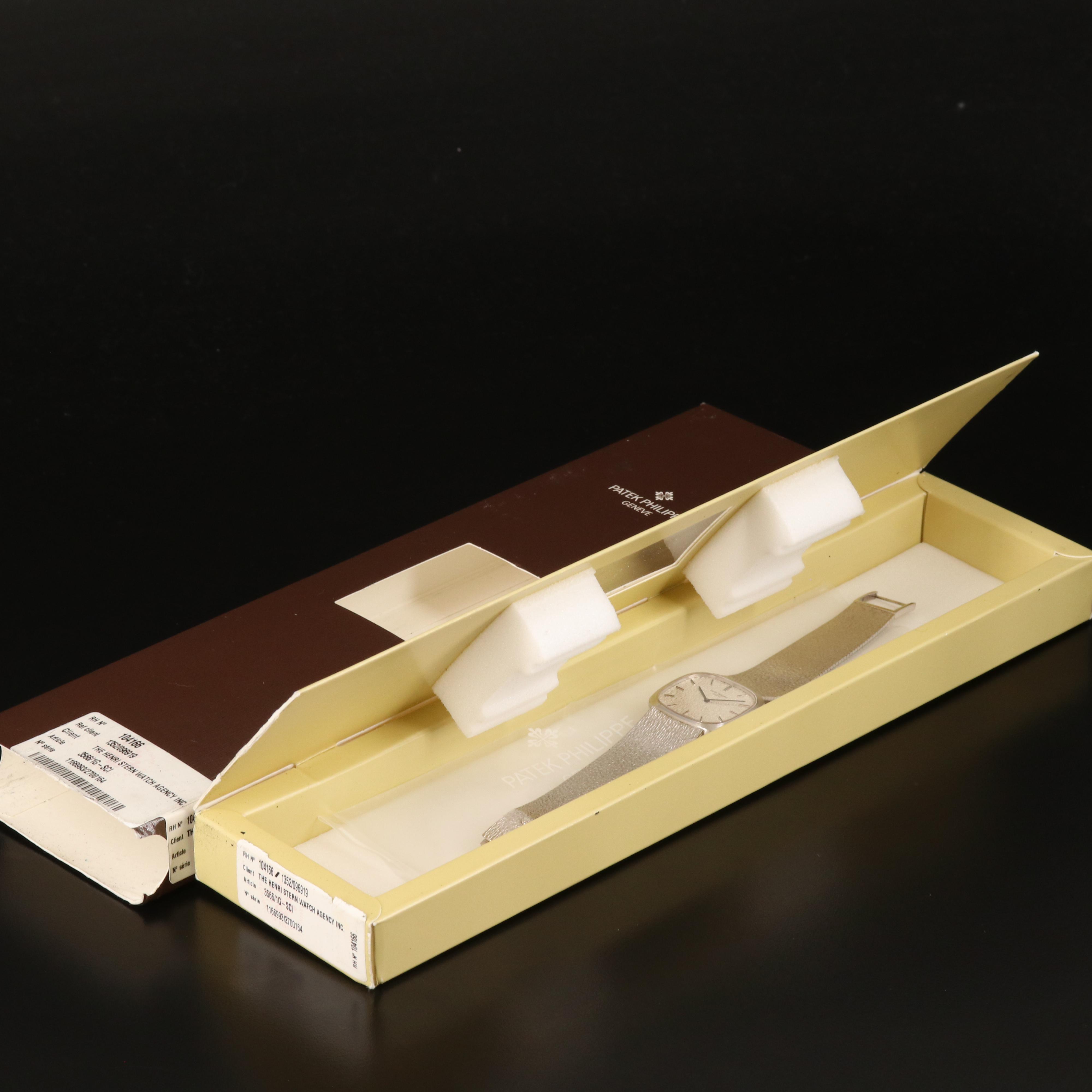 18K Patek Philippe Ellipse Stem Wind Watch