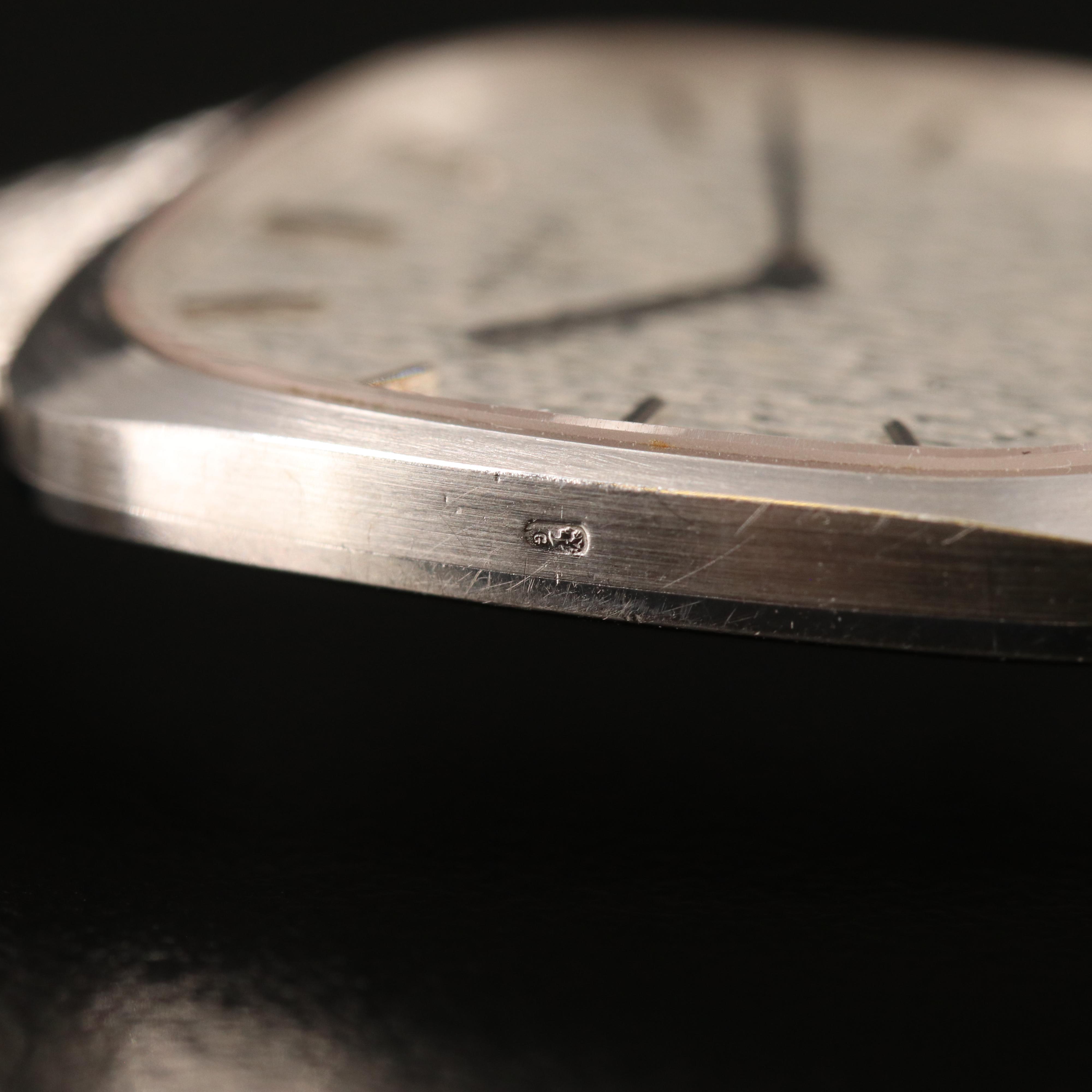 18K Patek Philippe Ellipse Stem Wind Watch