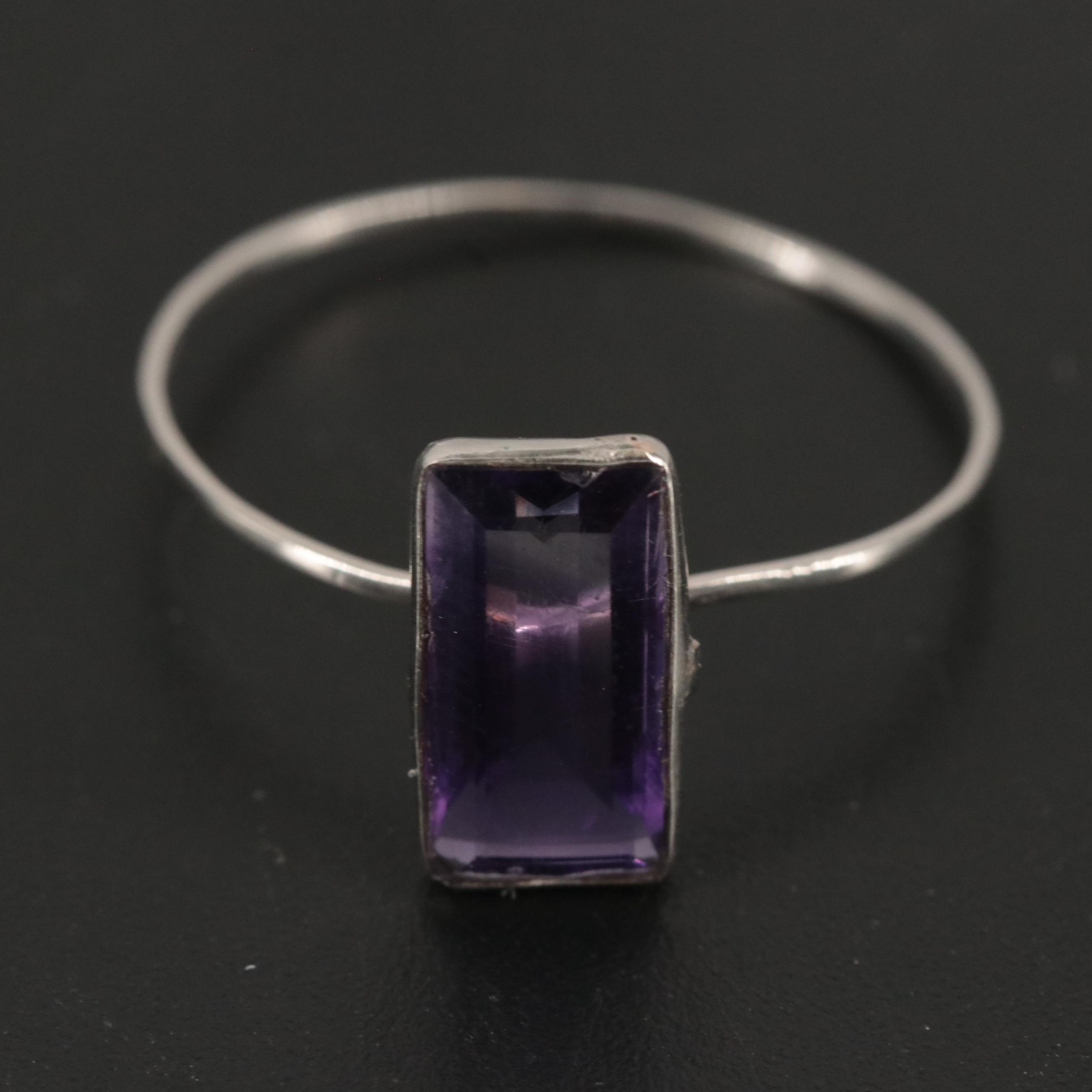 10K Amethyst Ring