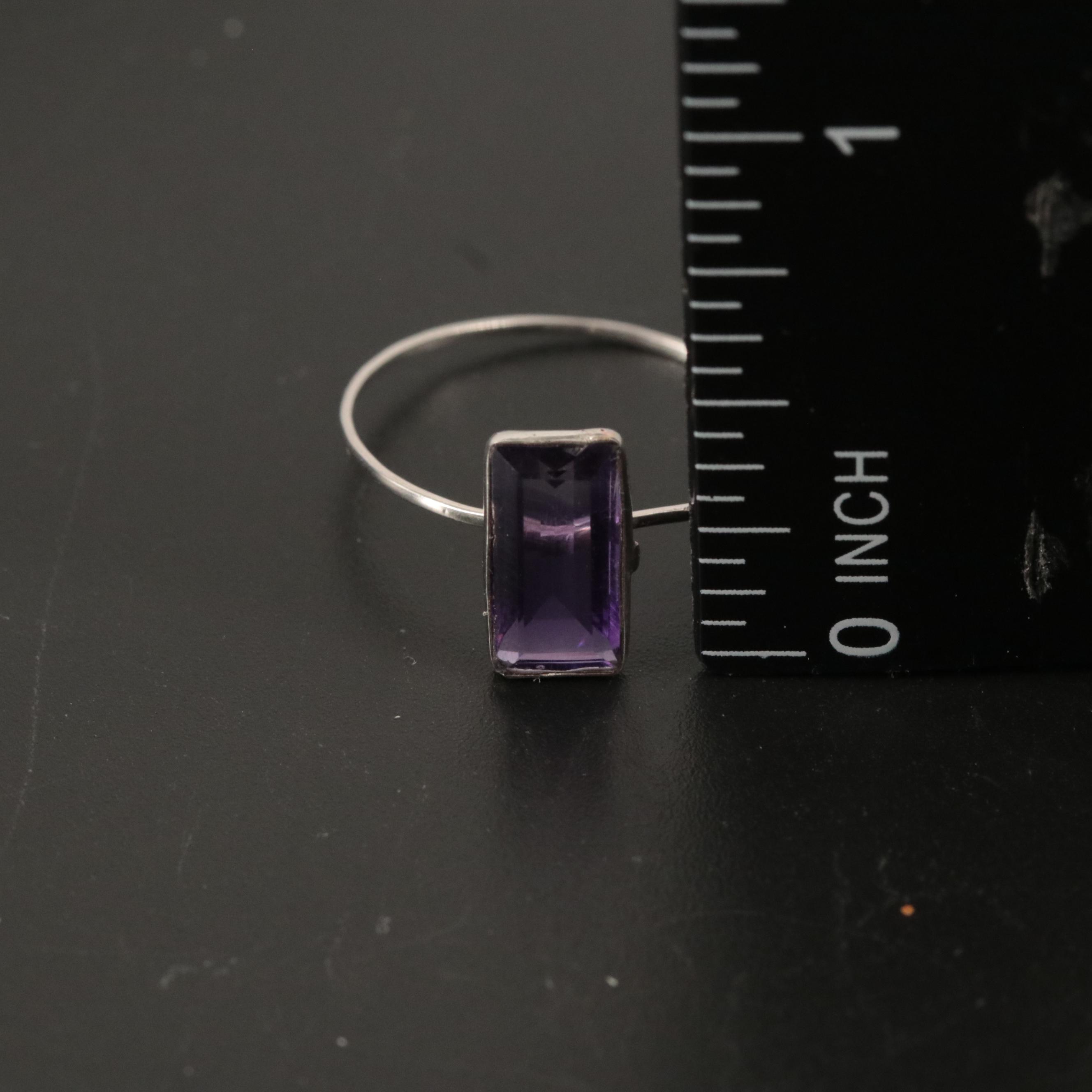 10K Amethyst Ring