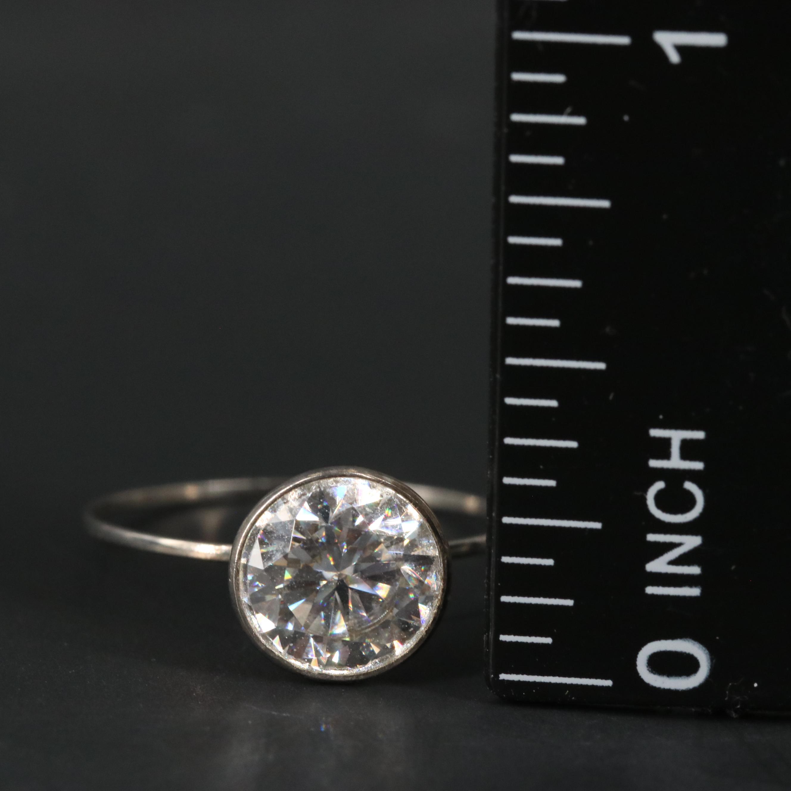 10K Moissanite Ring