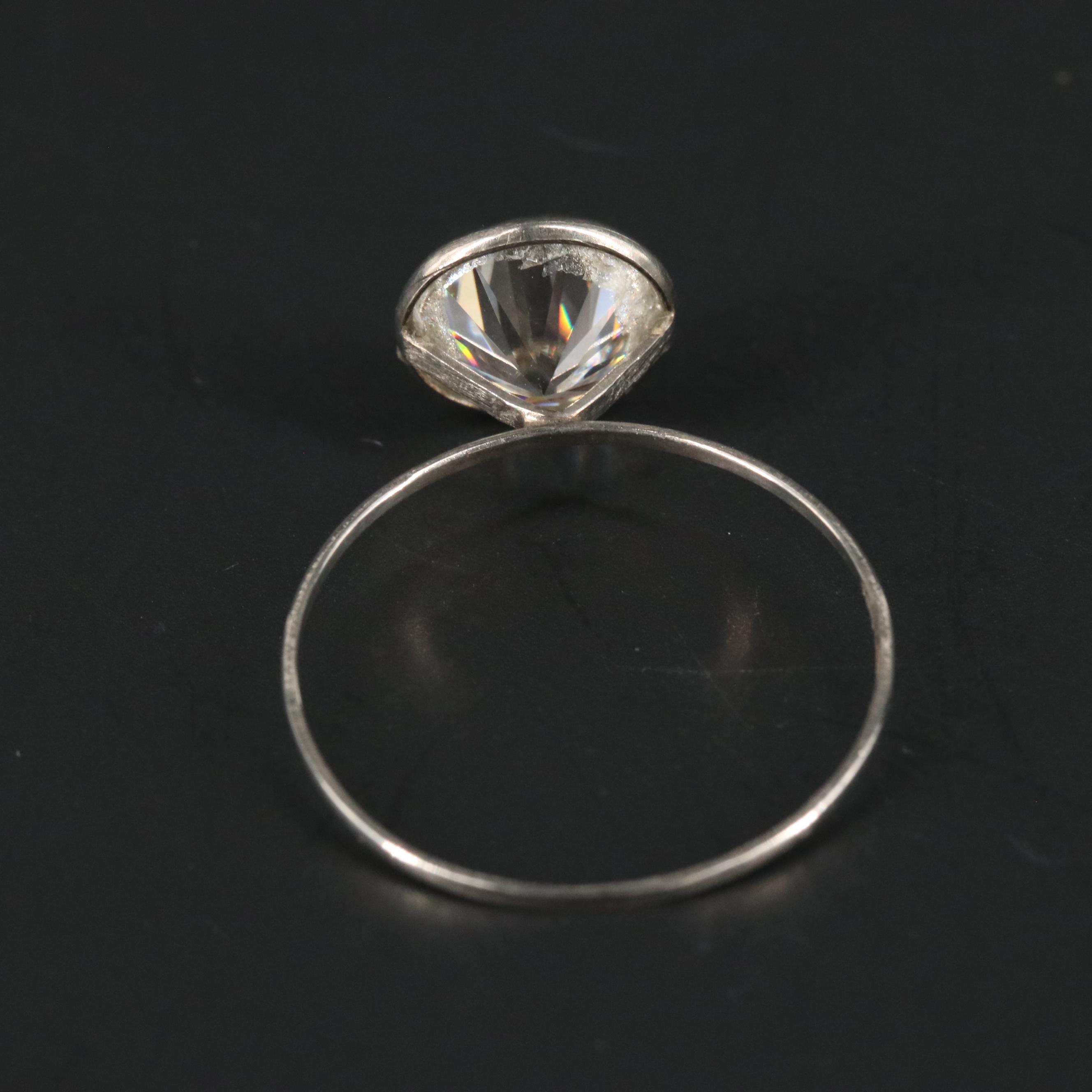 10K Moissanite Ring