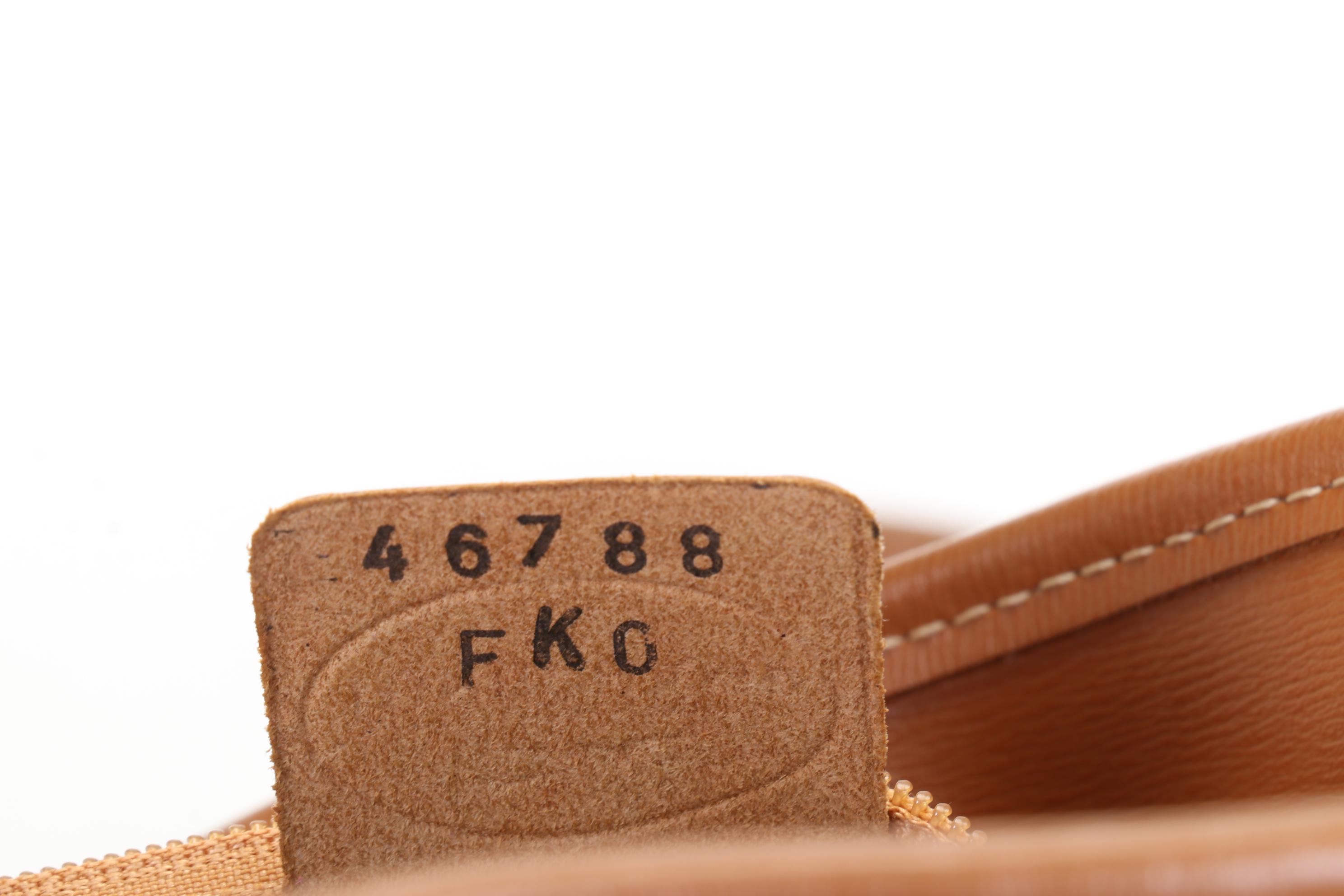 Longchamp Roseau Caramel Leather Tote Bag