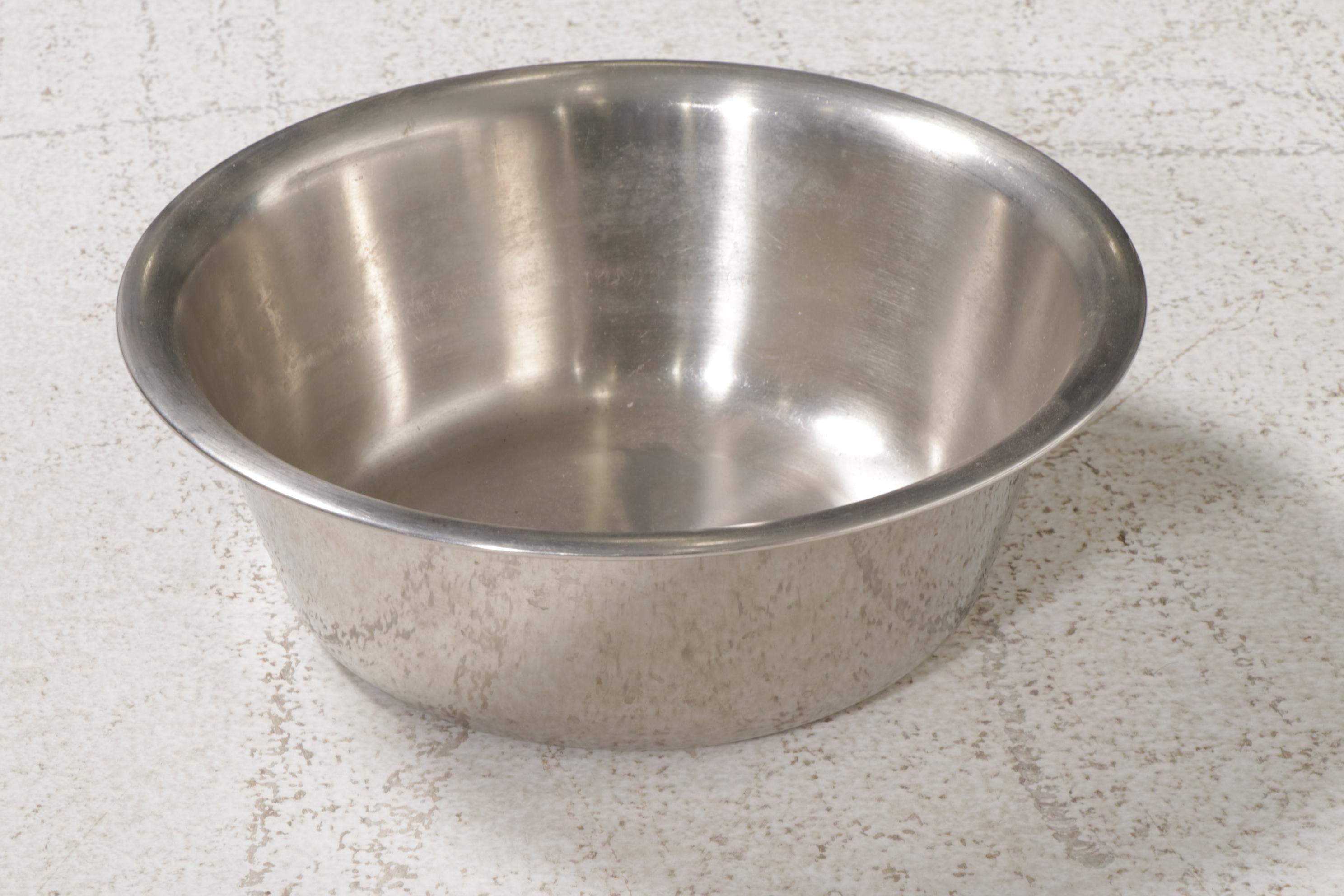 Pair of Stainless Steel Bulk Mover Carts, Late 20th Century