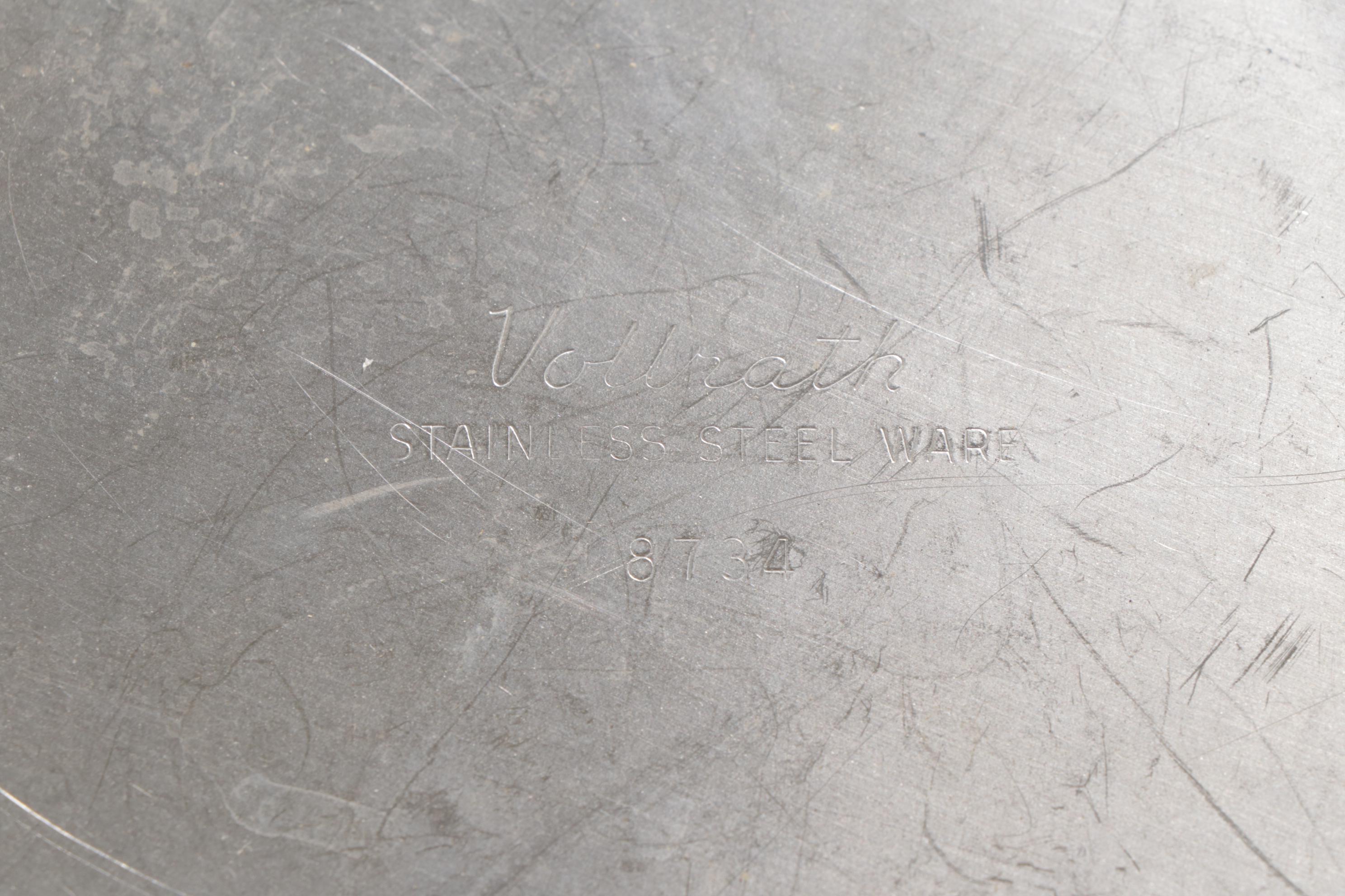 Pair of Stainless Steel Bulk Mover Carts, Late 20th Century