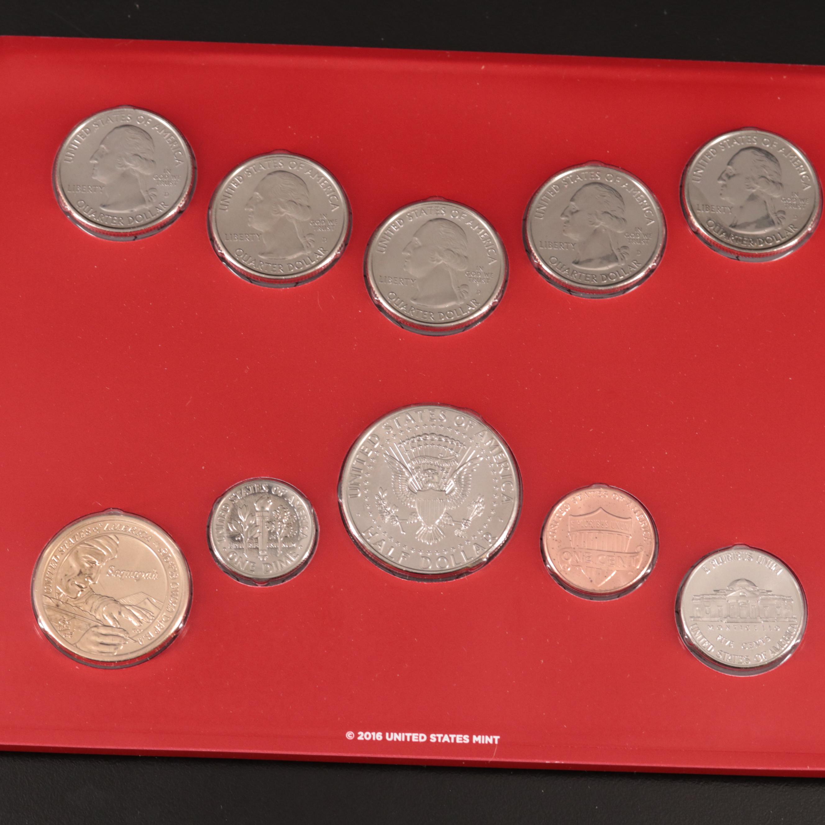 Four U.S. Mint Uncirculated Sets
