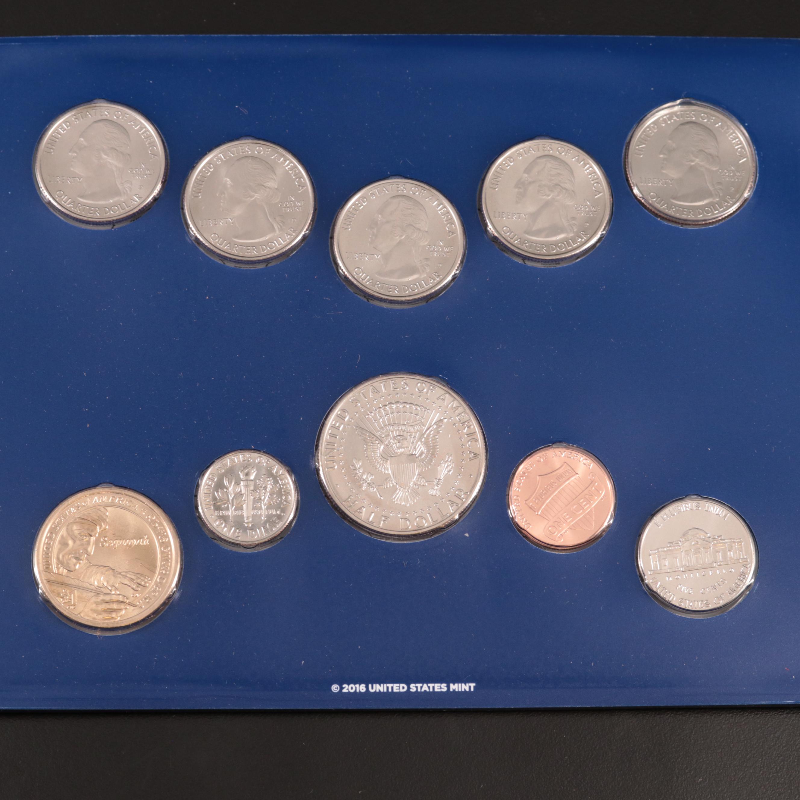 Four U.S. Mint Uncirculated Sets