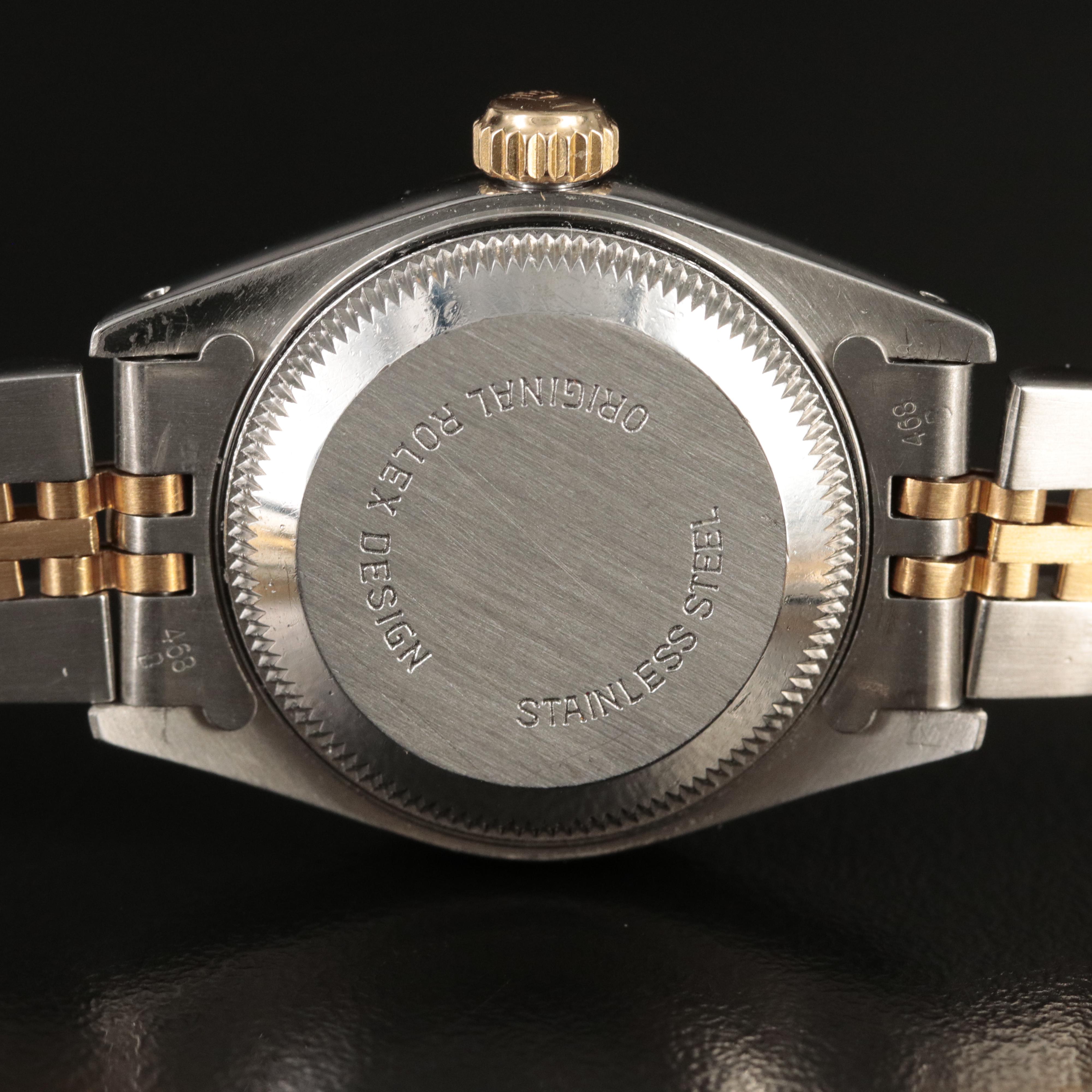 1991 Rolex Diamond Dial Datejust Watch