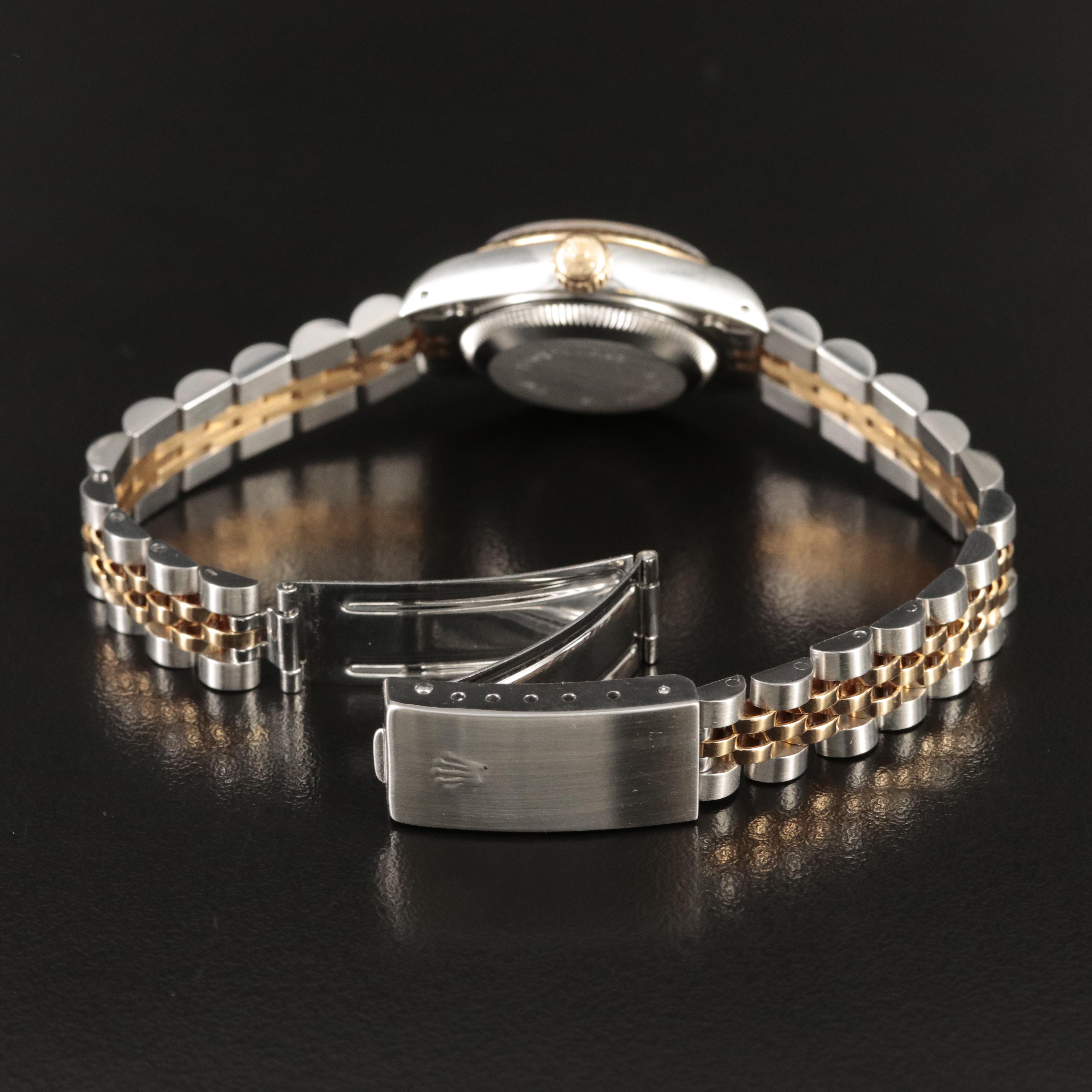 1991 Rolex Diamond Dial Datejust Watch