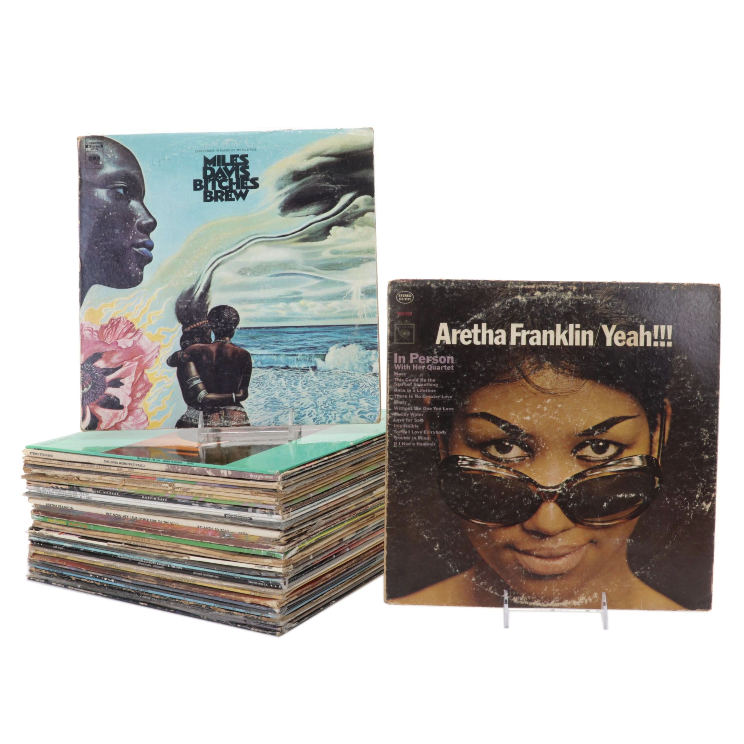 Miles Davis, Aretha Franklin, Marvin Gaye and More Vinyl Records