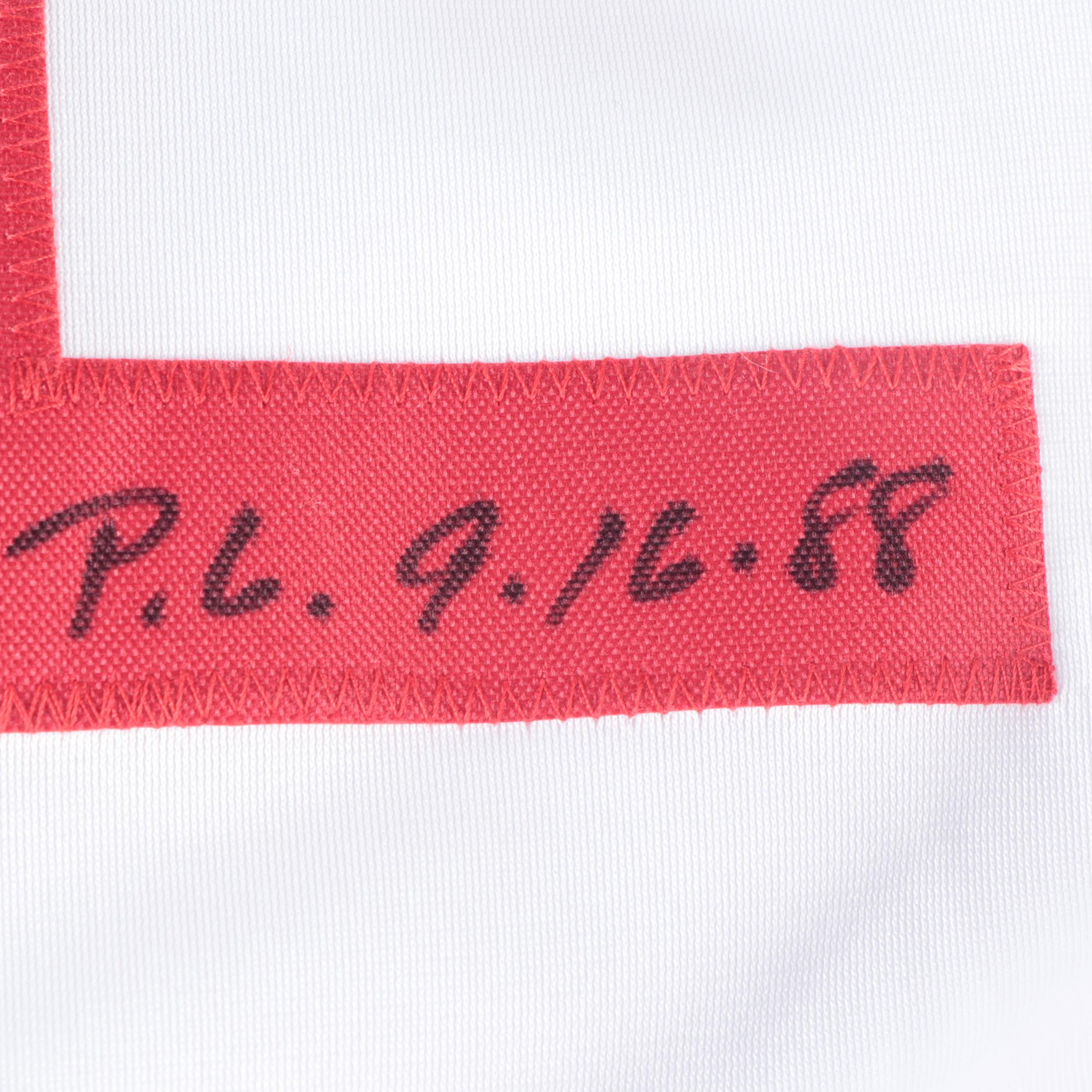 Cincinnati Reds Tom Browning "Mr. Perfect" Signed Baseball Jersey