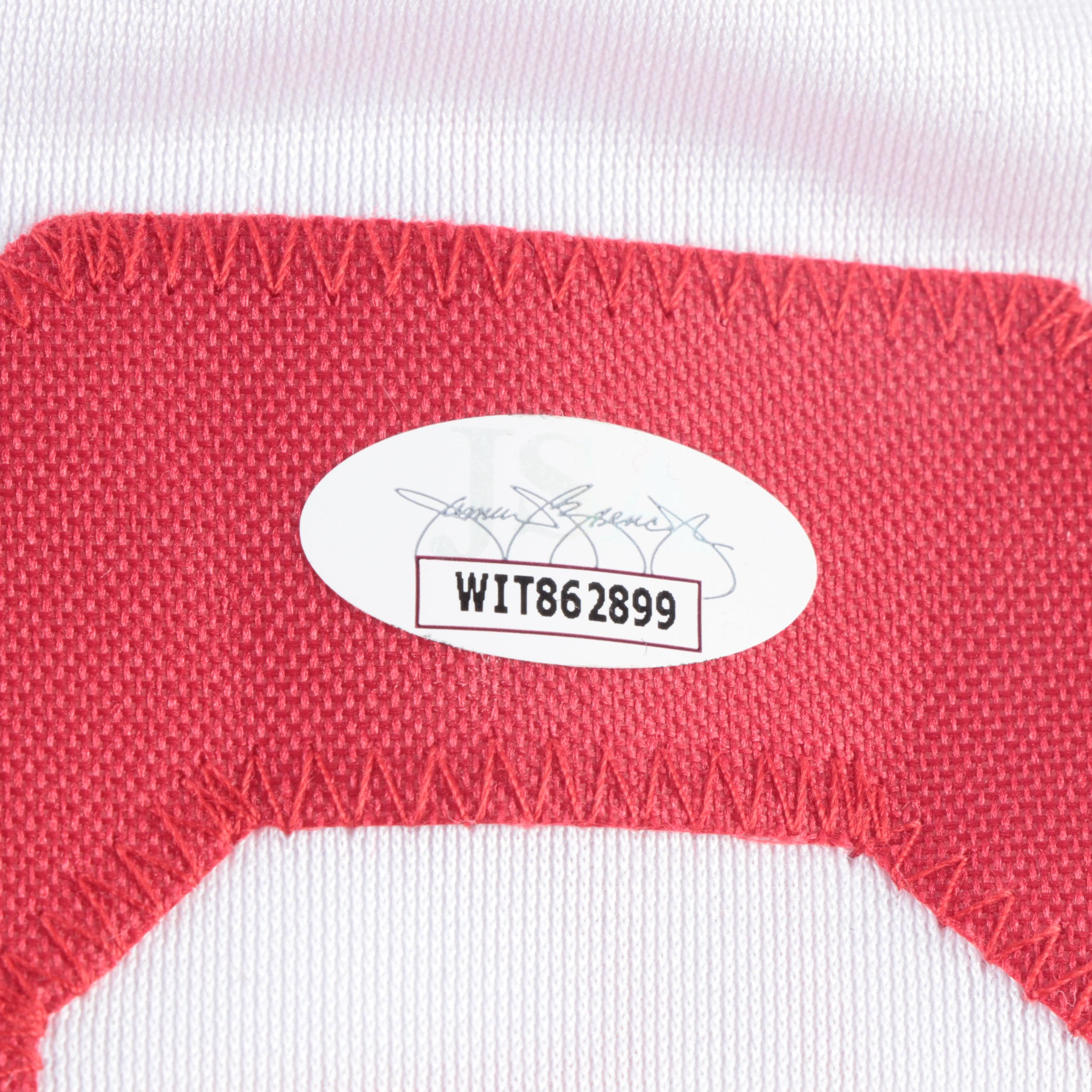 Cincinnati Reds Tom Browning "Mr. Perfect" Signed Baseball Jersey