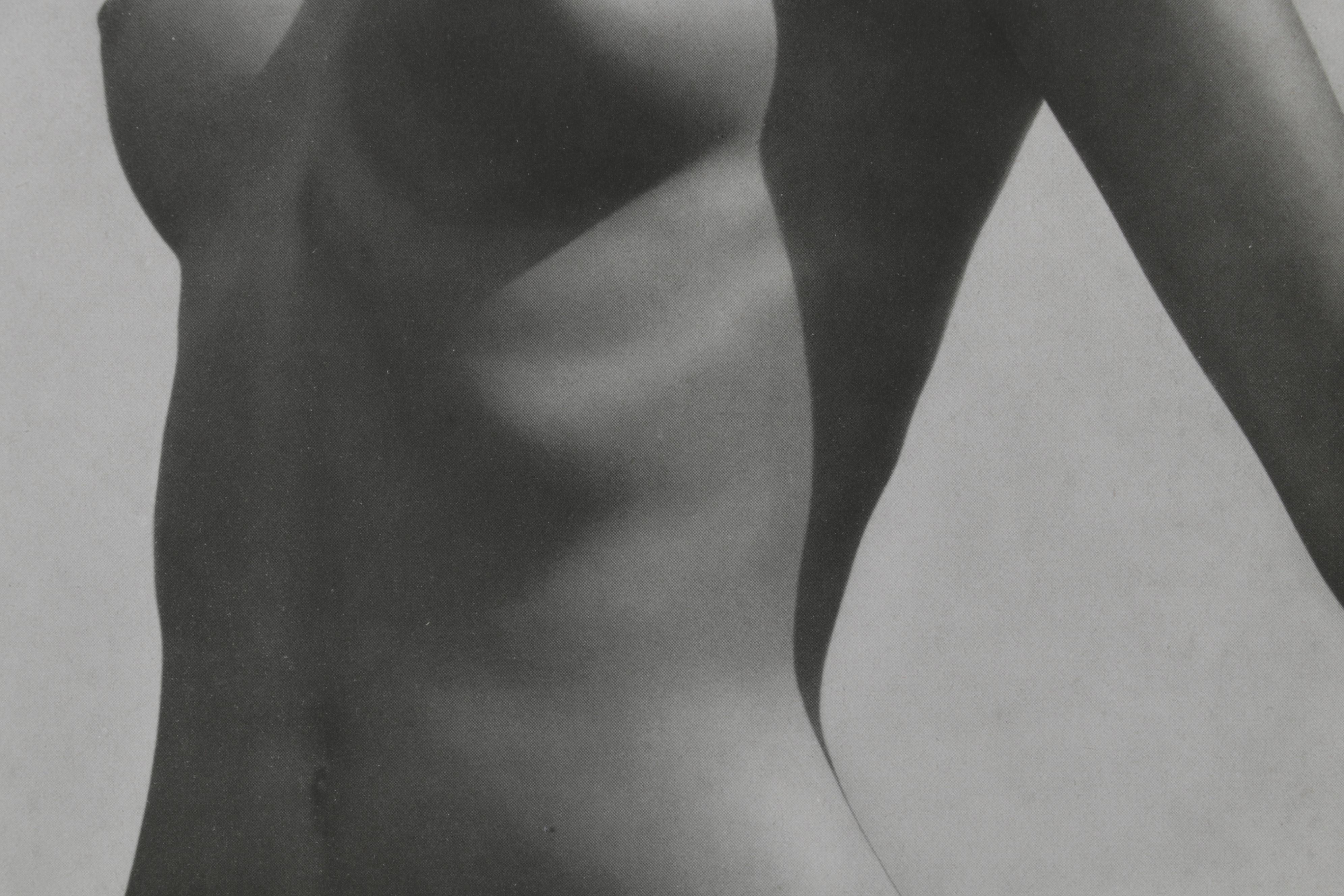 Max Rothkegel Nude Portrait Halftone From "Das Deutsche Aktwerk," Circa 1940