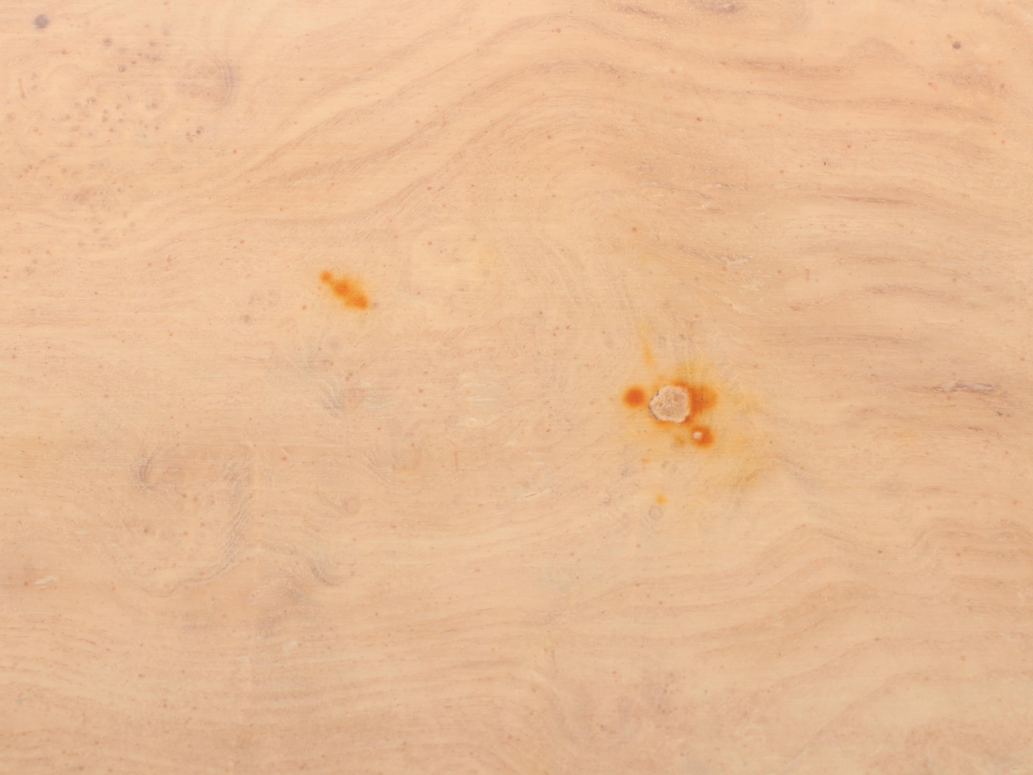 Drexel Heritage "Corinthian" Ash and Olive Ash Burl Nine-Drawer Chest