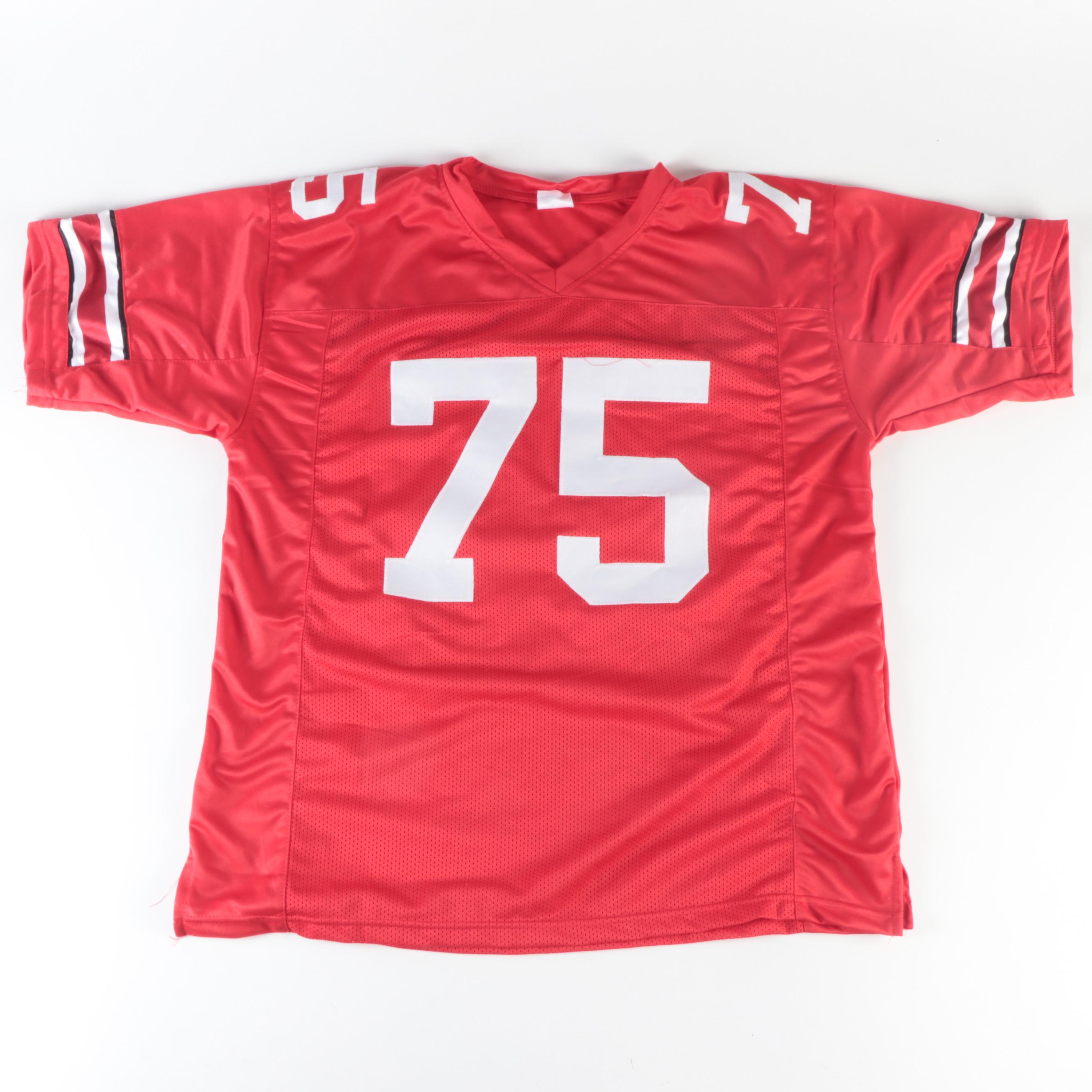 The Ohio State University Buckeyes Orlando Pace Signed Football Jersey