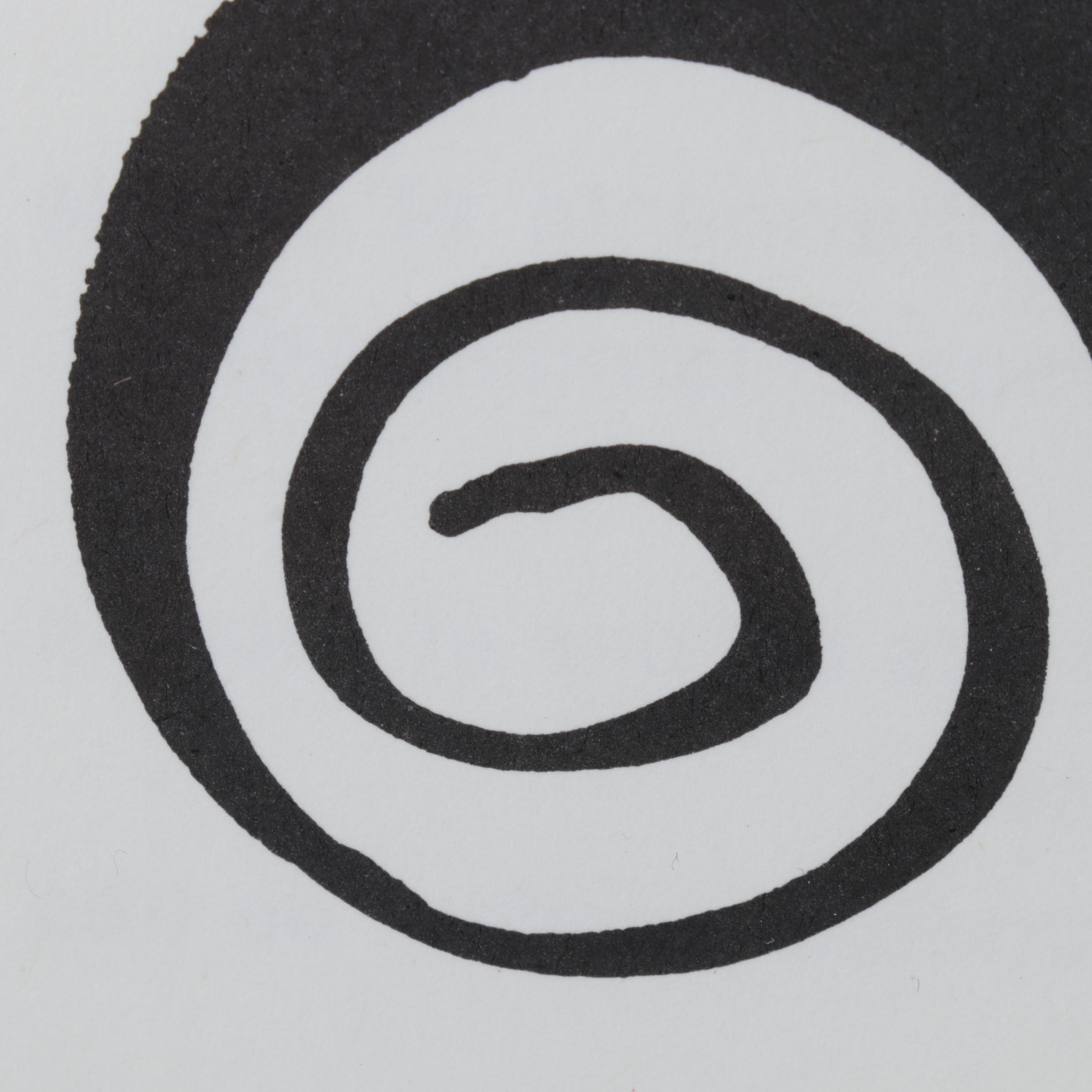 Alexander Calder Lithograph for "Derrrière le Miroir," 1966