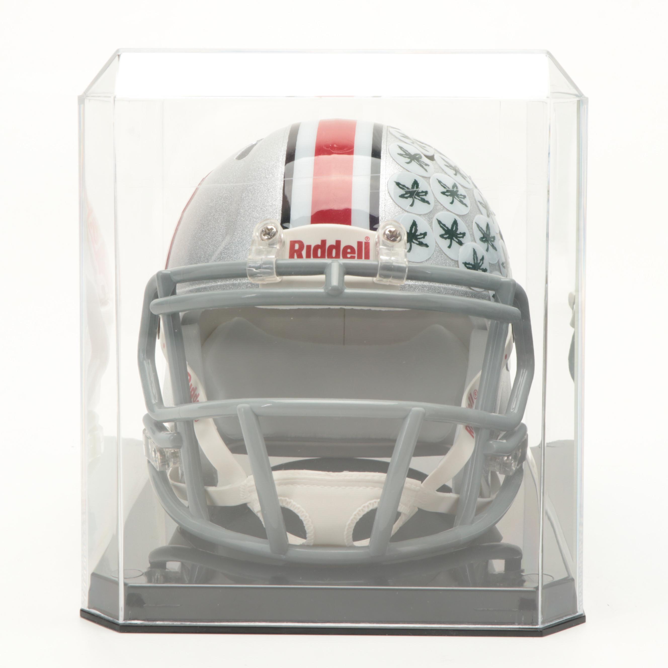 Ohio State 2014 National Champions Joey Bosa Signed Riddell Mini Football Helmet