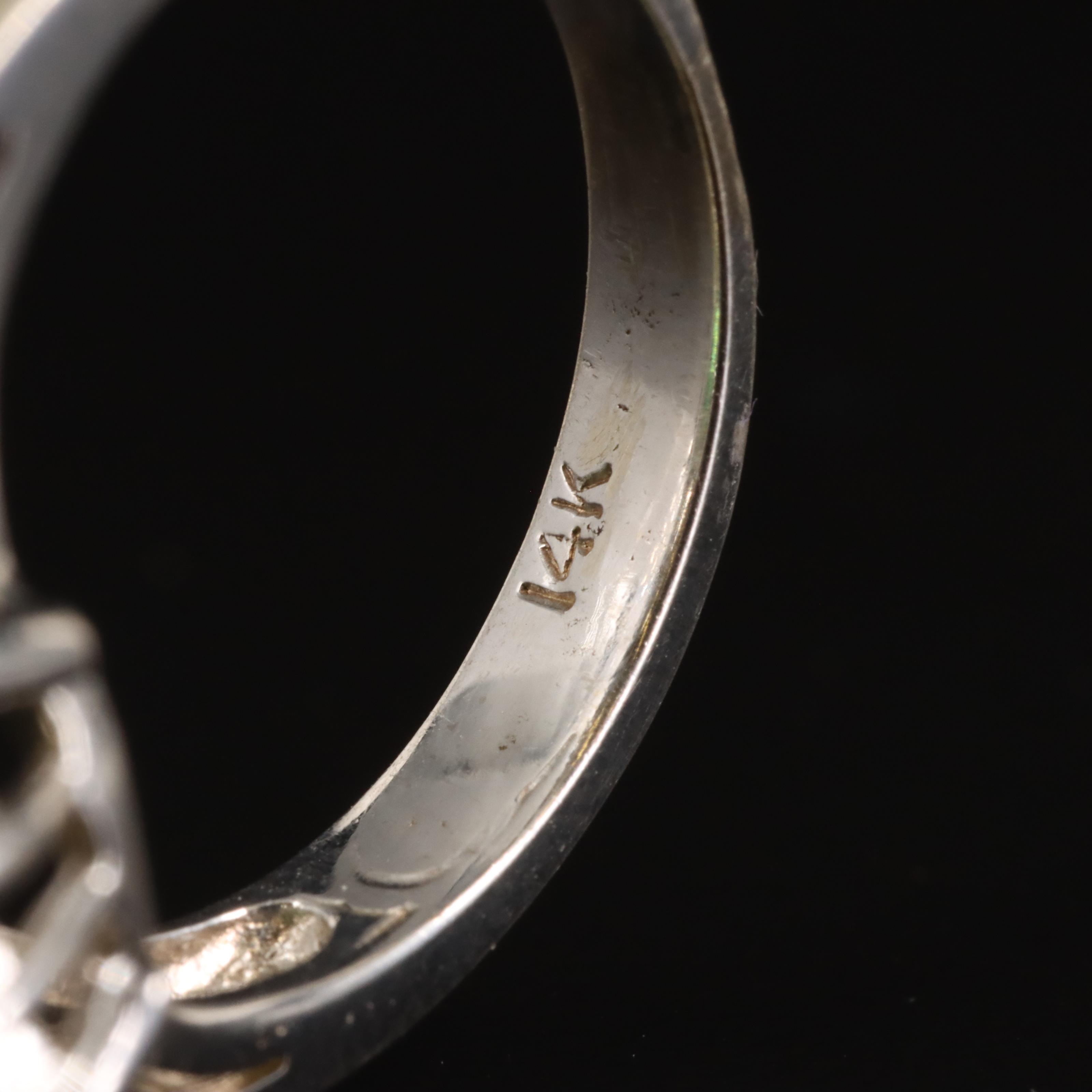 14K Tourmaline and Diamond Ring