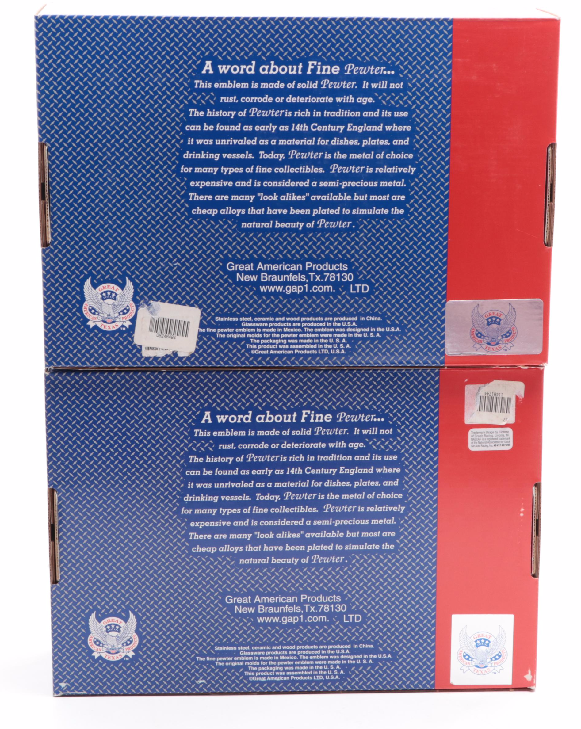 Great American Products NASCAR Trinket Boxes and Mugs