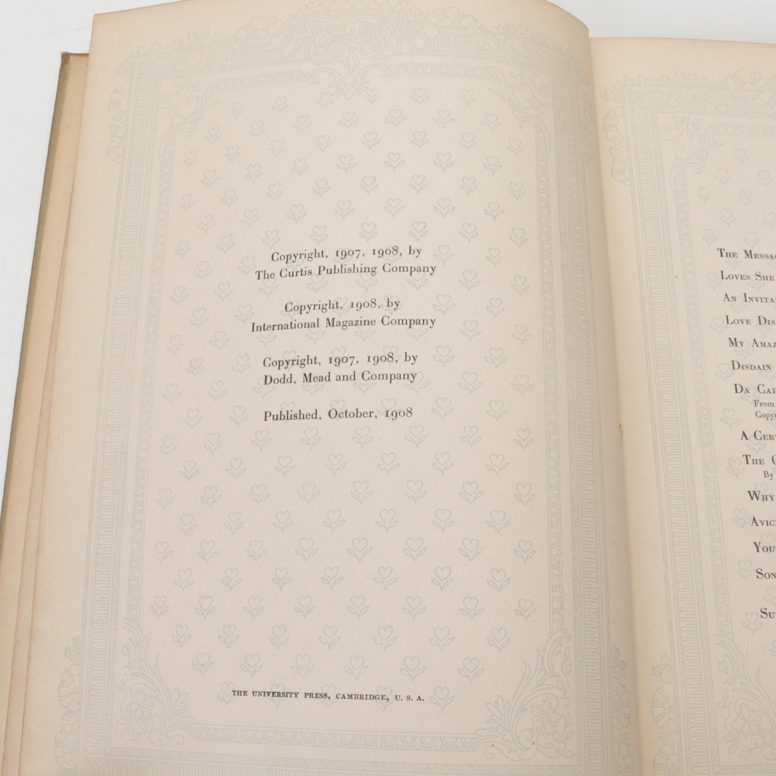 "Bachelor Belles" by Harrison Fisher With Copy Painting After Fisher, 1908