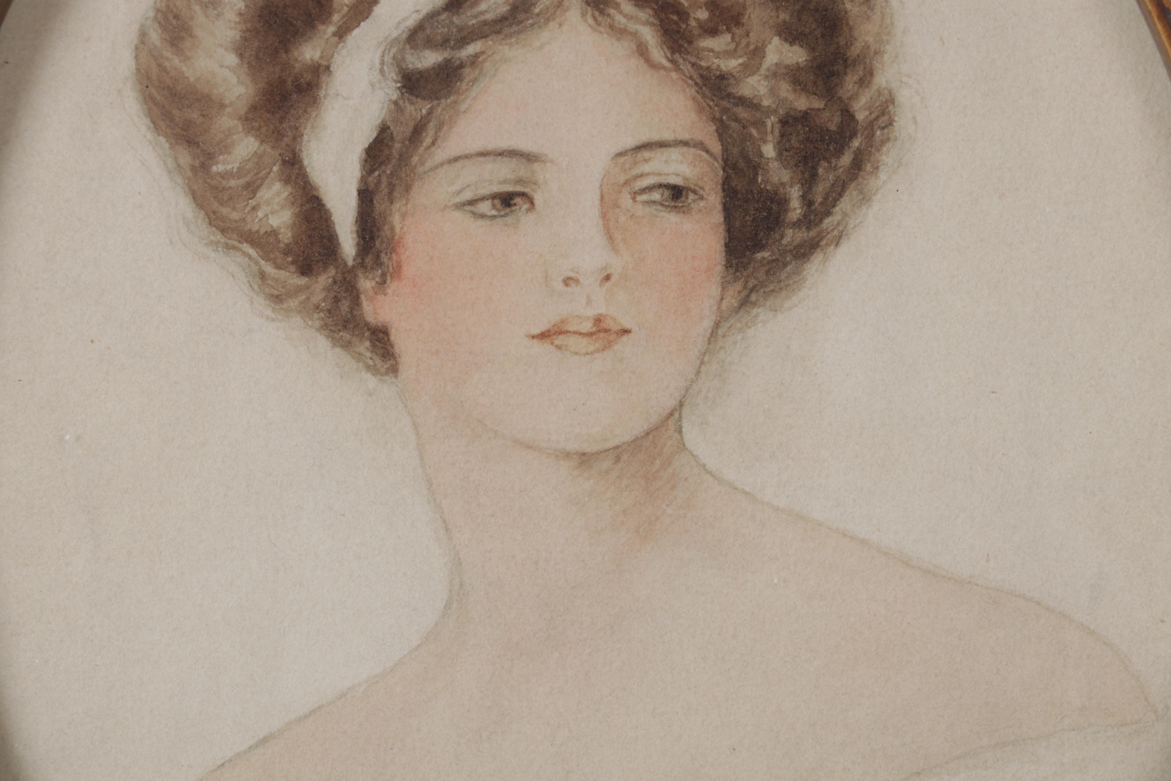 "Bachelor Belles" by Harrison Fisher With Copy Painting After Fisher, 1908