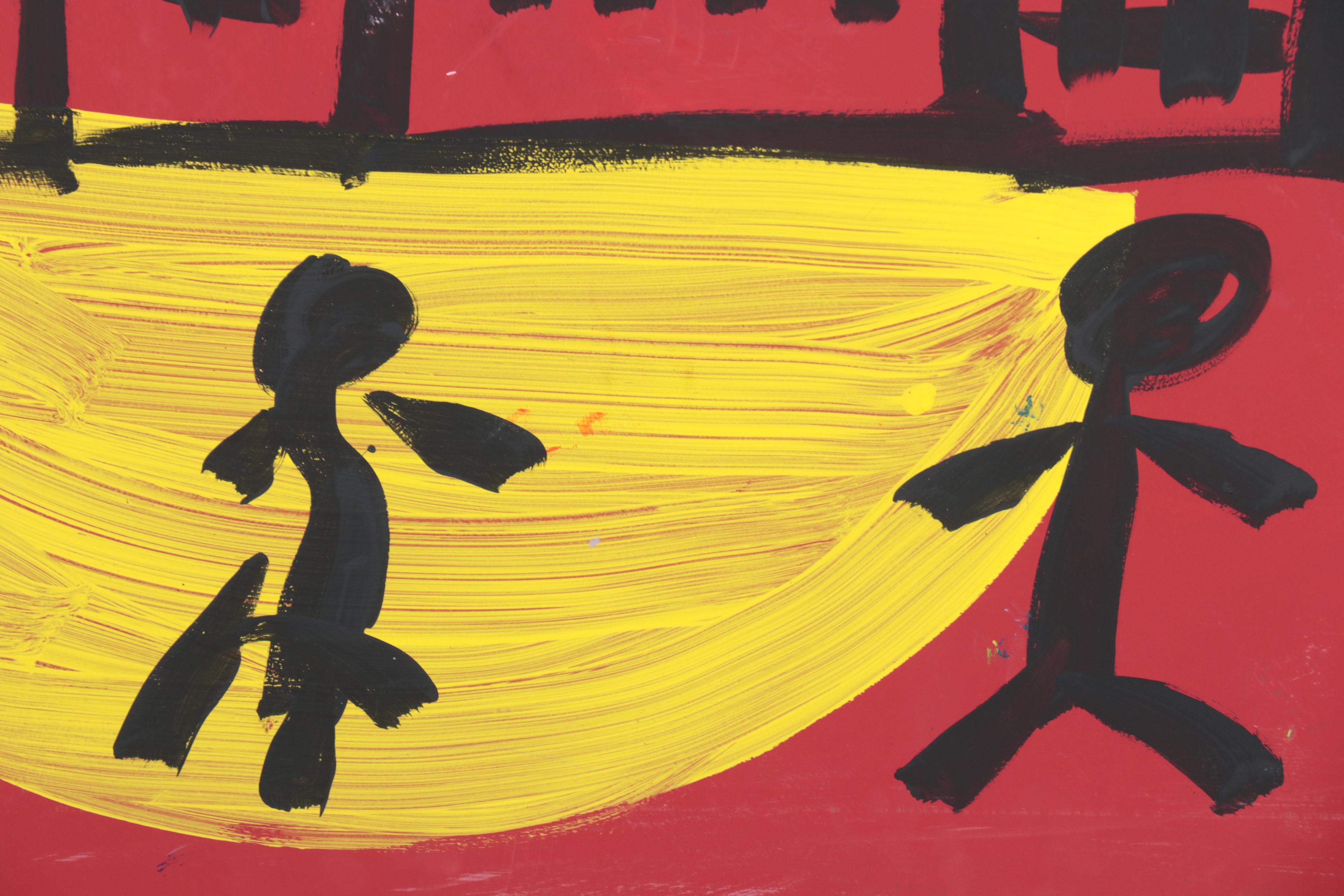 Peter Keil Large-Scale Abstract Acrylic Painting