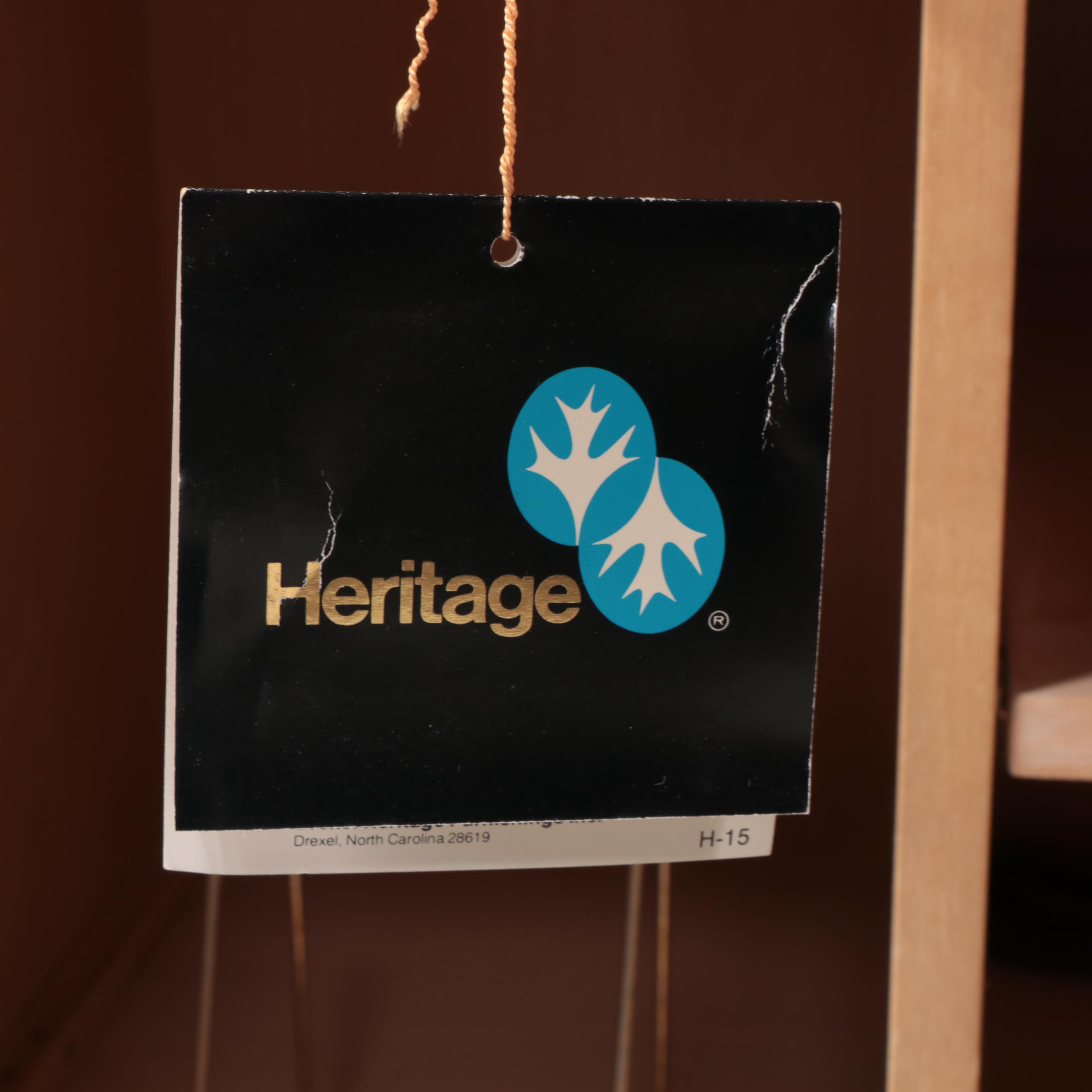 Drexel Heritage "Corinthian" Ash and Olive Ash Burl Media Wardrobe