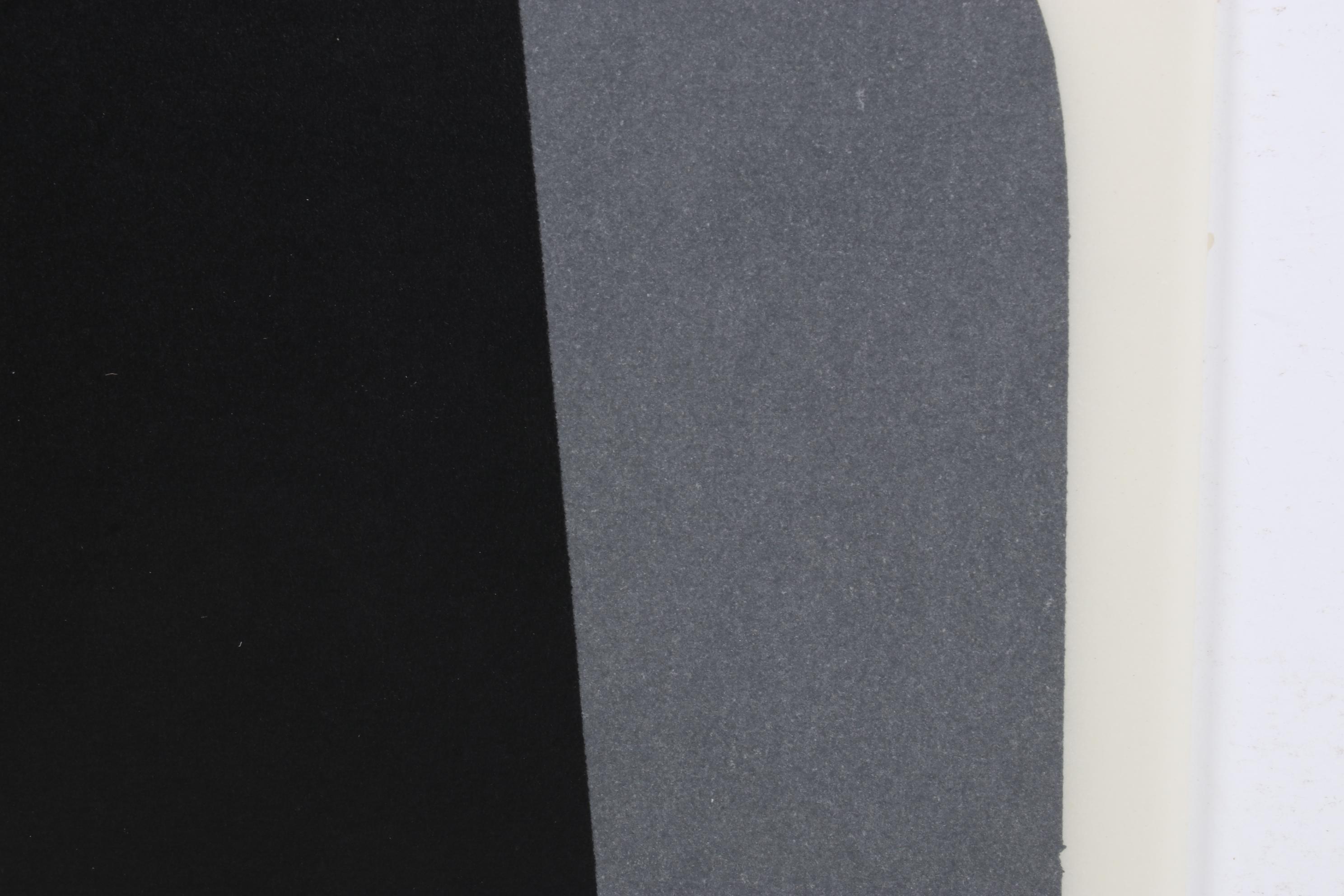 Modernist Double-Sided Lithograph After Victor Vasarely, 1965