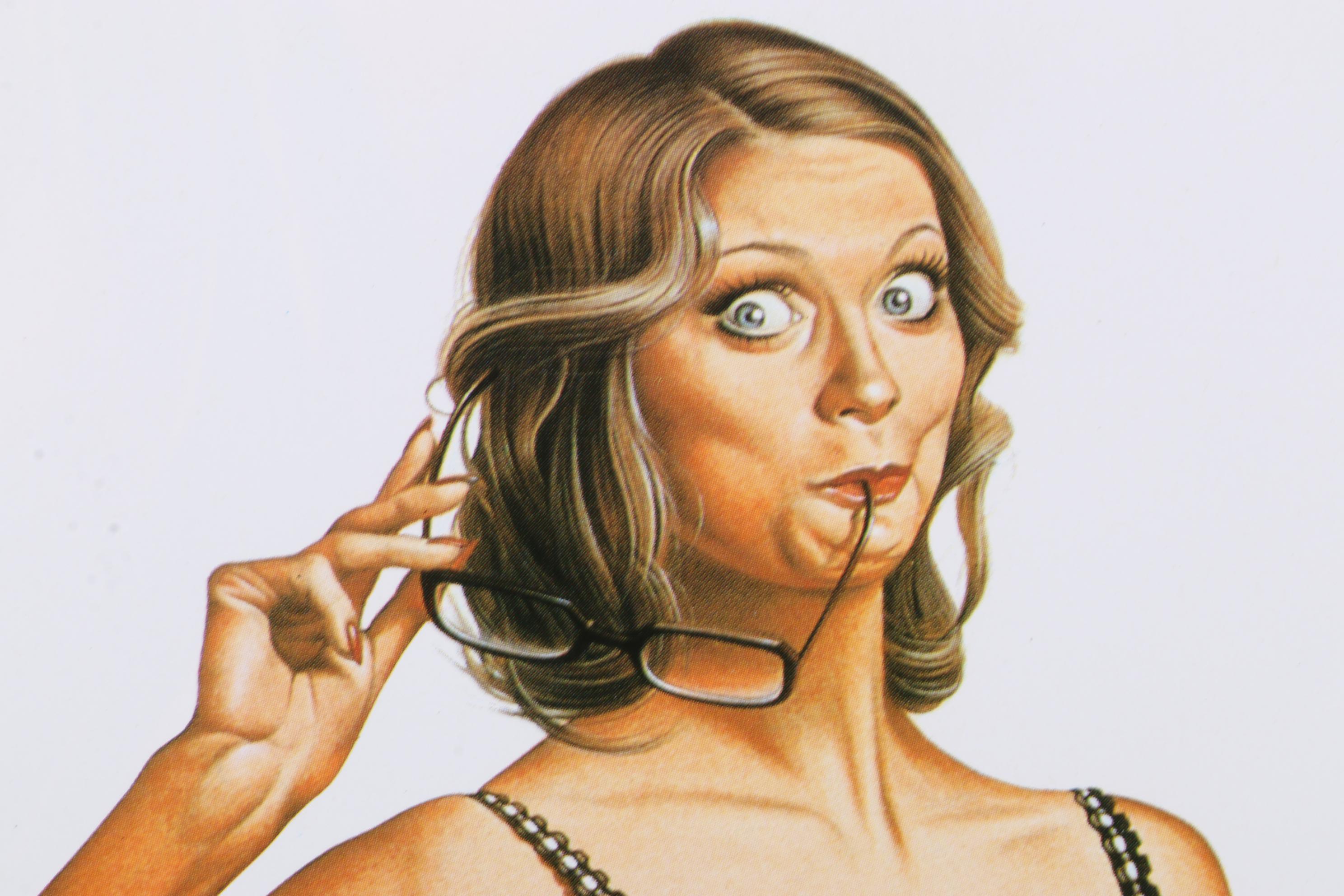 Sorayama Hajime Cheesecake Portrait Offset Lithograph From "Pin-Up," 2000