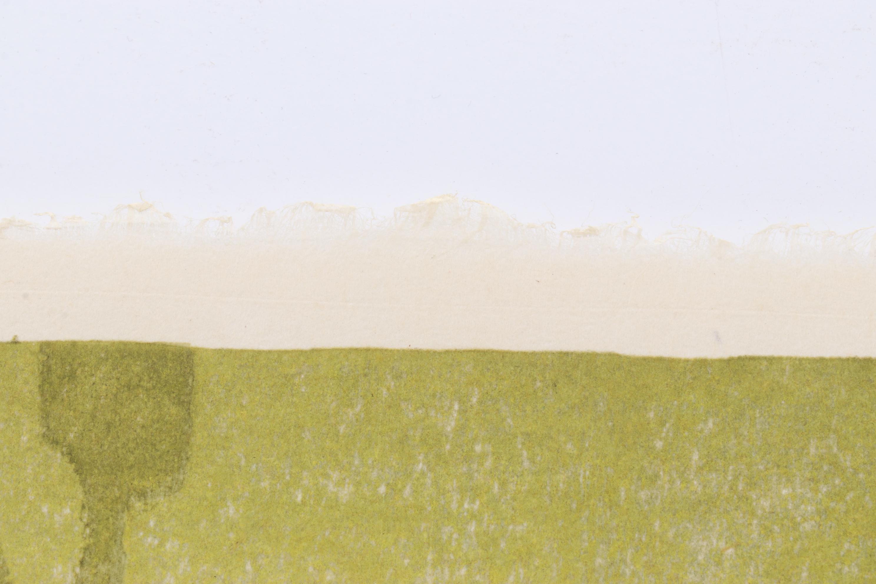 Yoshida Tōshi Modernist Woodblock "Fantasy," 1964